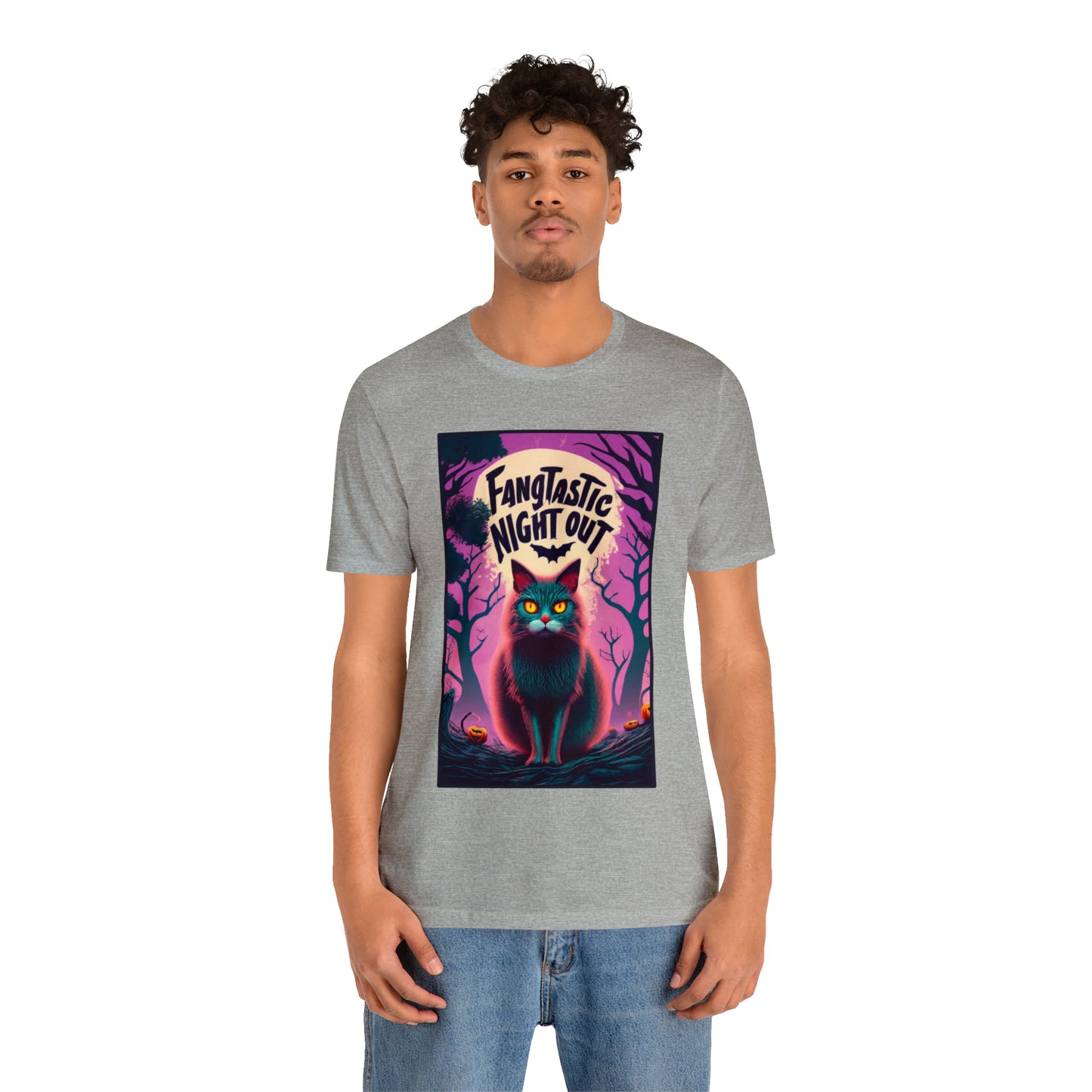 Fangtastic Night Out Halloween T-shirt - Vampires Unite - Embrace the Night | Halloween Vibes Tee