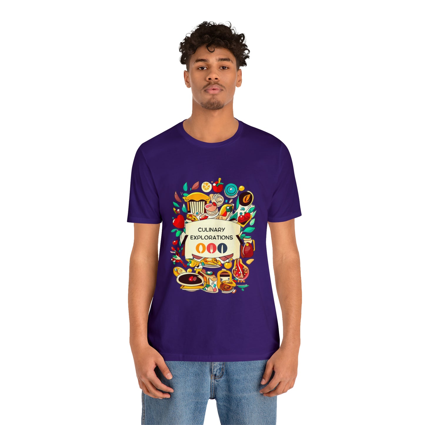 Culinary Explorations: Foodie Adventures Unisex Tee | Gourmet Journeys T-Shirts