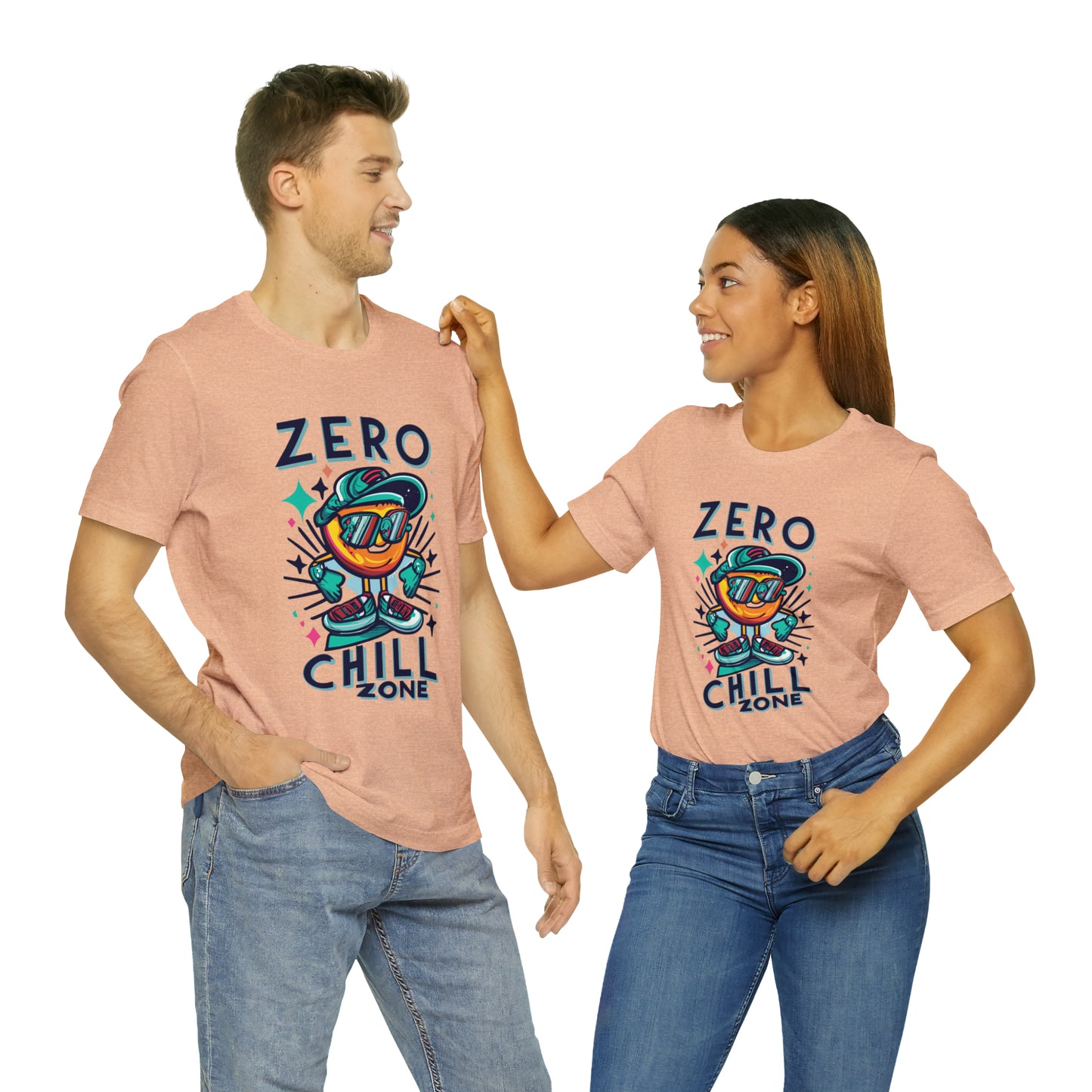 Enter the Zero Chill Zone: Find Your Zen in This Tee! | Be Like No One(BLN1) T-Shirts