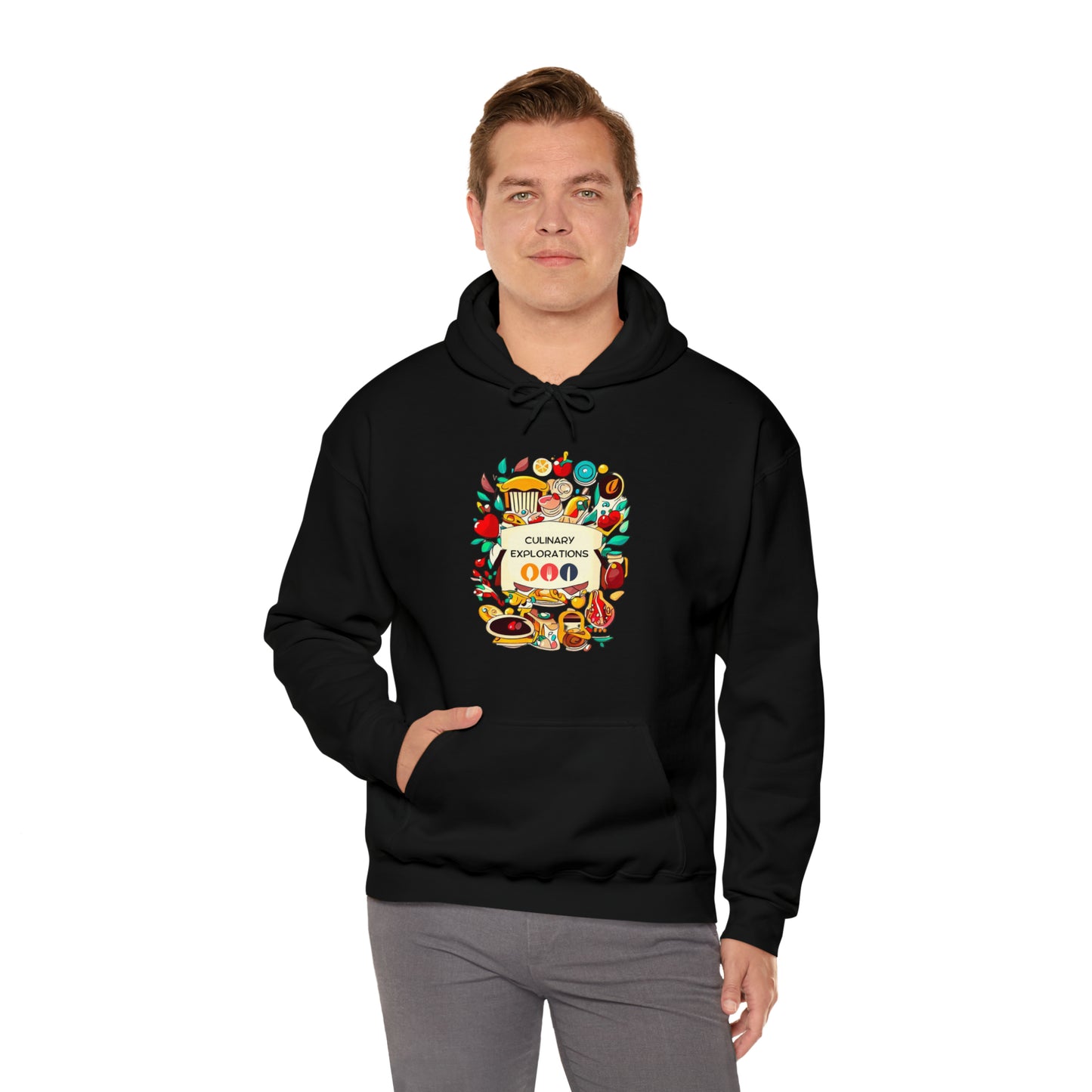 Culinary Explorations: Foodie Adventures Unisex Hoodie | Gourmet Journeys Hoodies