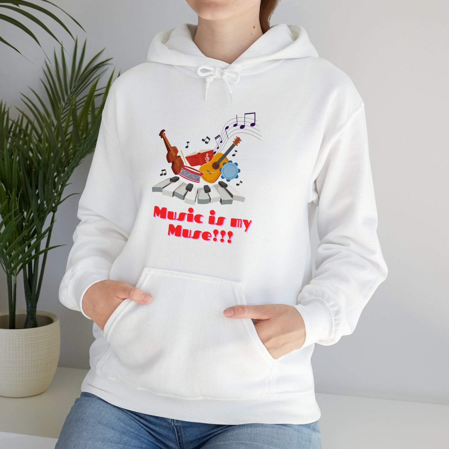 Harmonize with Melodic Magic: Music is my Muse Hoodie | Melodic Magic Hoodies