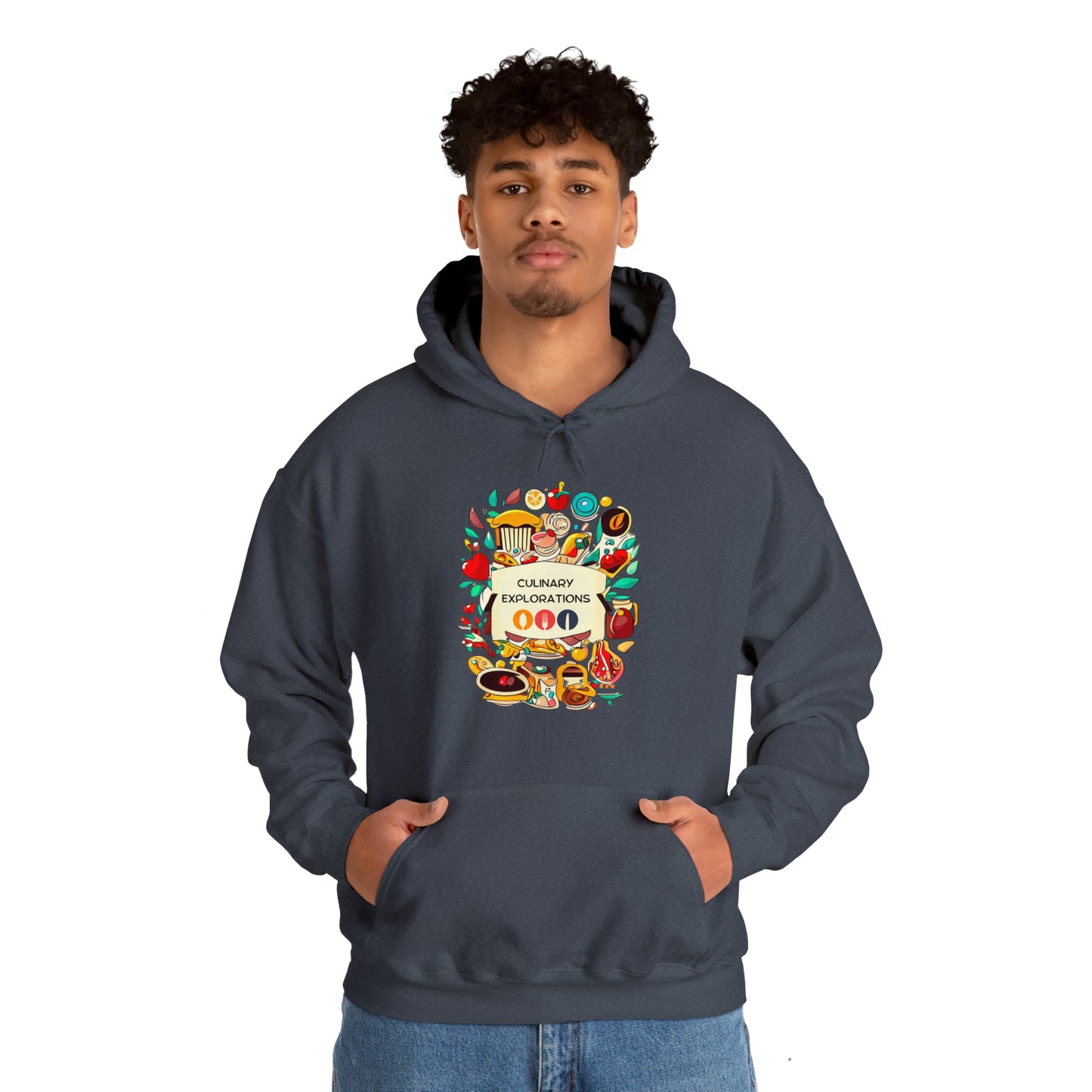 Culinary Explorations: Foodie Adventures Unisex Hoodie | Gourmet Journeys Hoodies