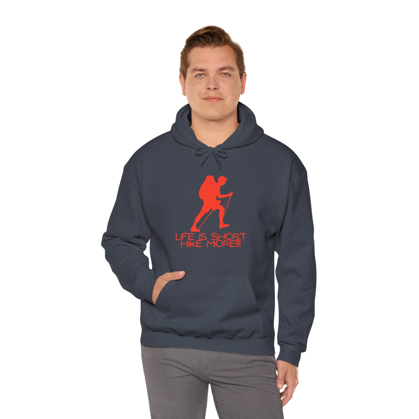 Answer Nature's Call: Life is Short, Hike More Hoodie | Explore the Wild Hoodies