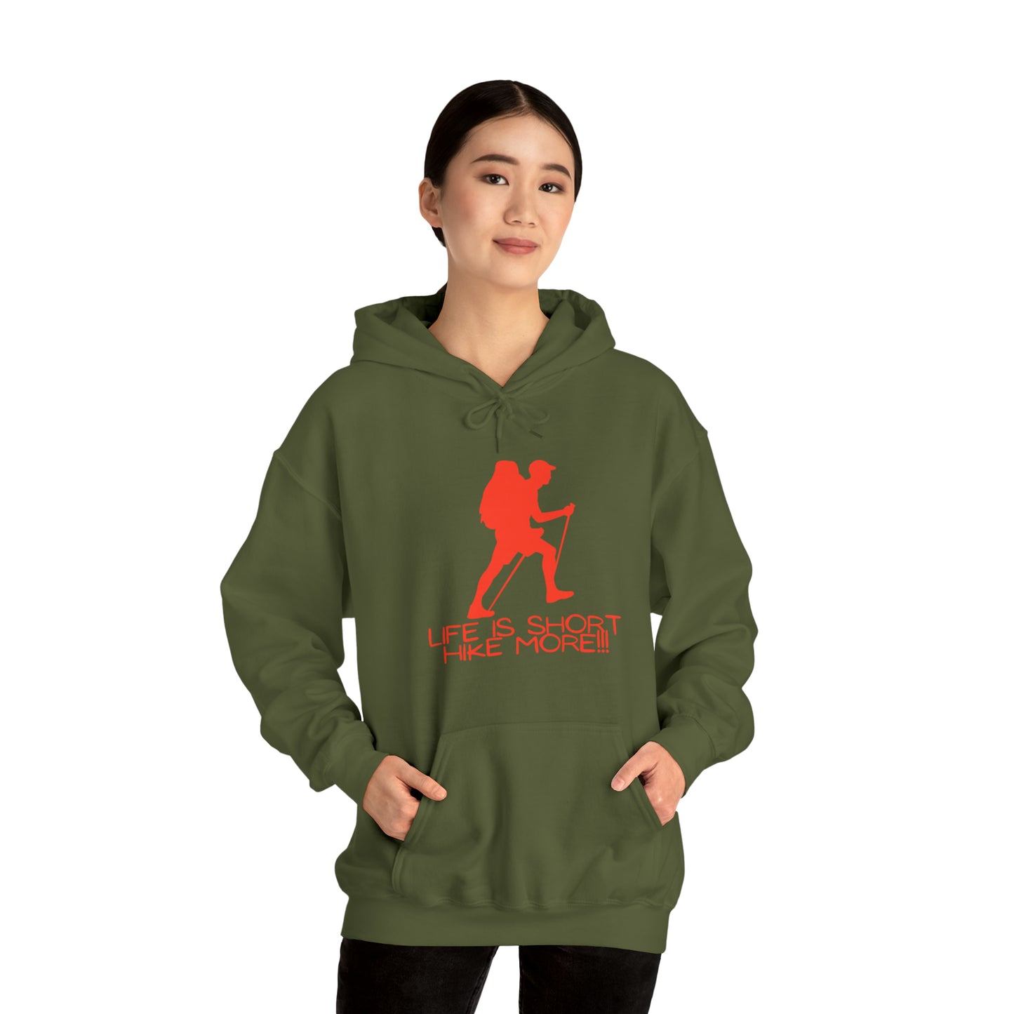 Answer Nature's Call: Life is Short, Hike More Hoodie | Explore the Wild Hoodies