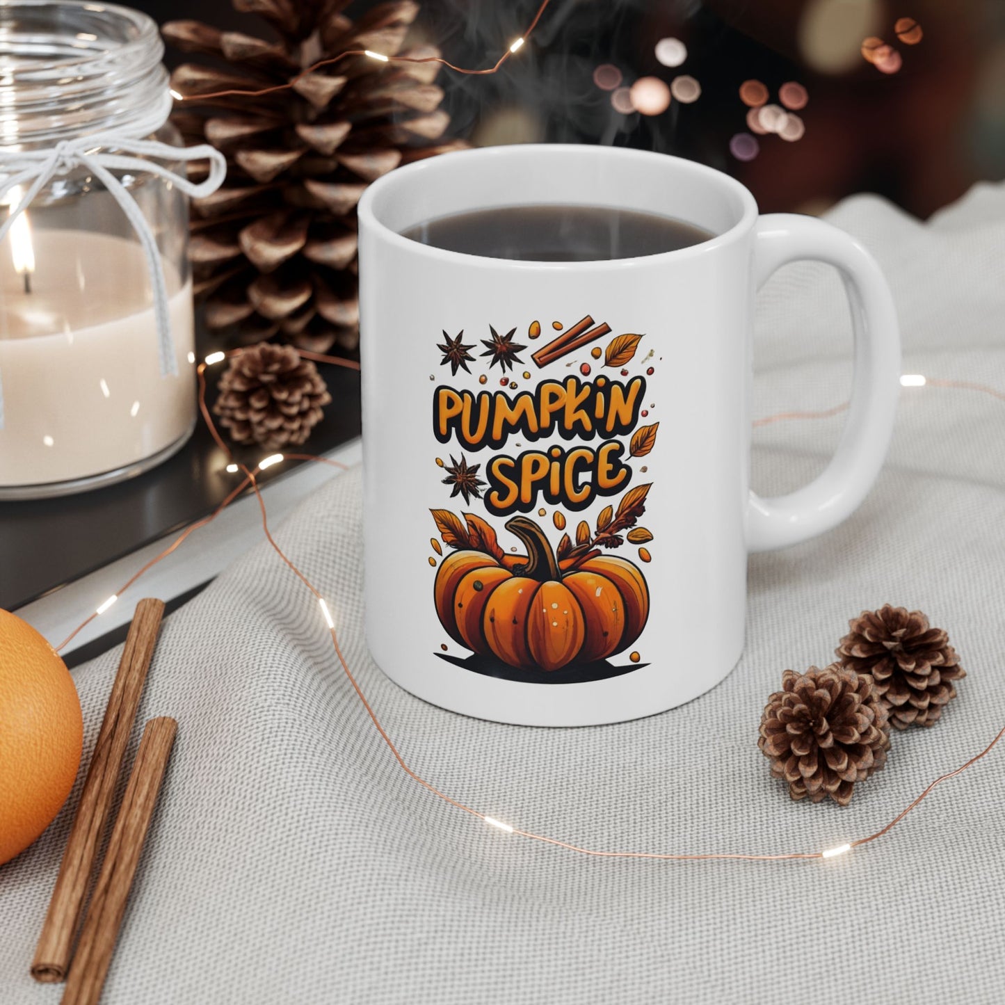 Pumpkin Spice Season: Cozy Autumn Mug | Harvest Comfort Mugs by Be Like No One (BLN1) - The Store