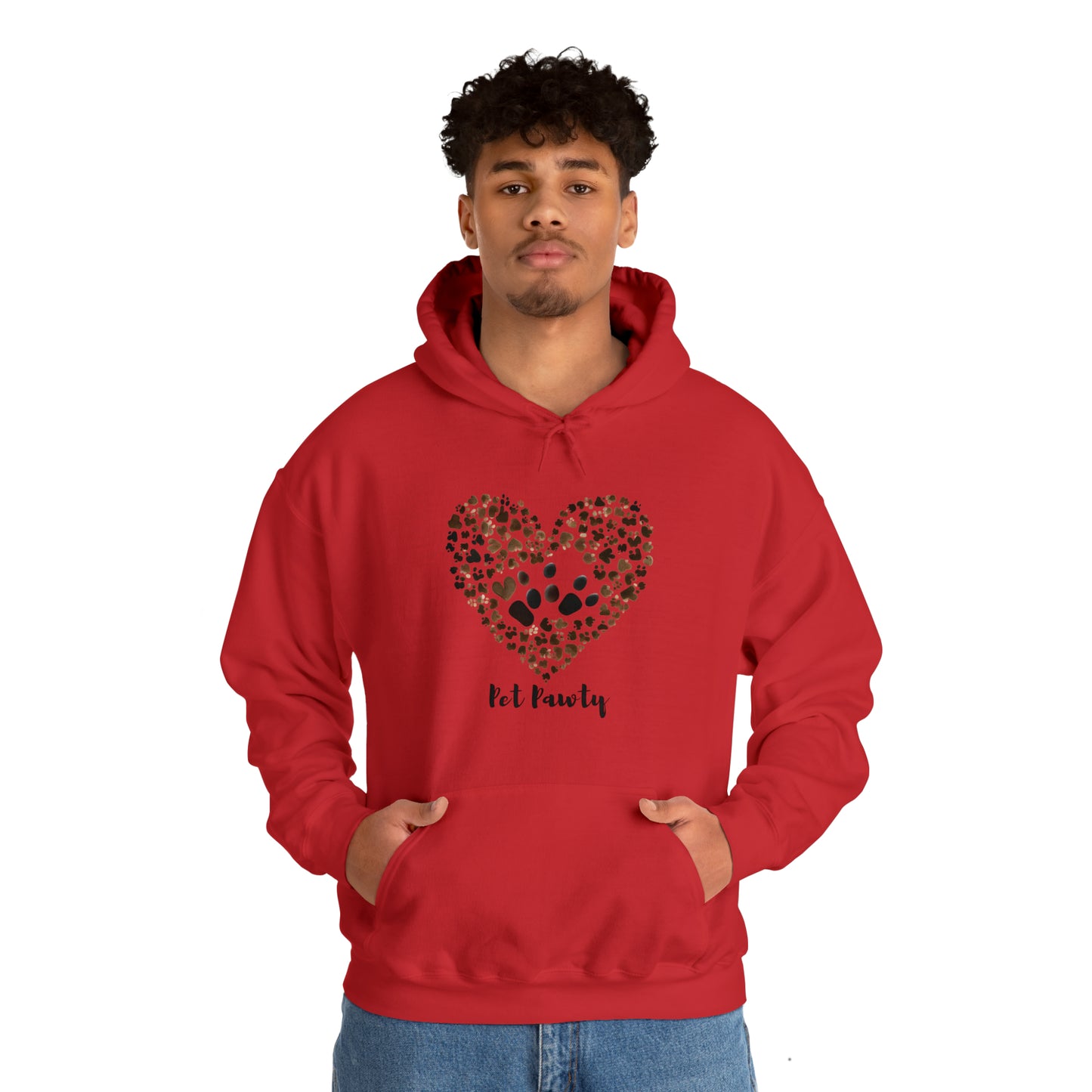 Paws and Play: Pet Paw-ty Unisex Hoodie | Furry Friends Fiesta Hoodies