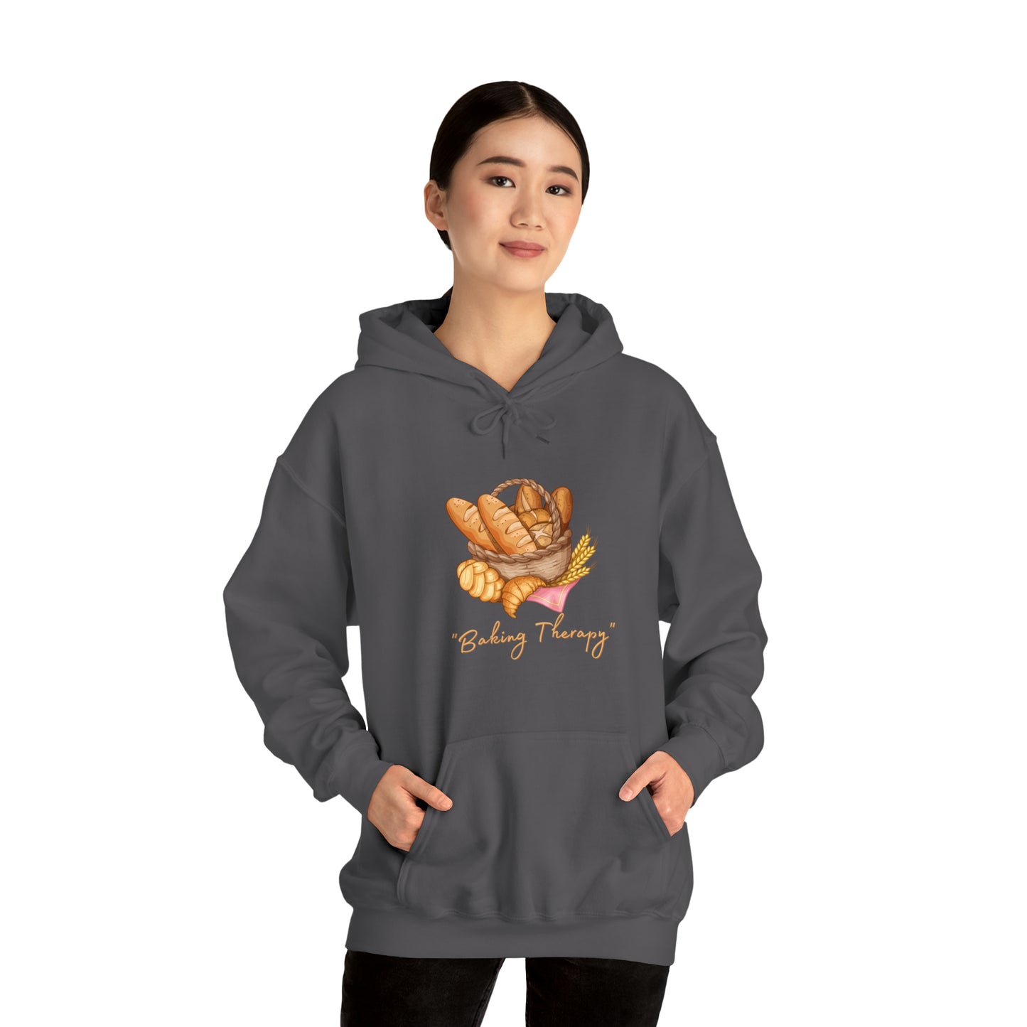 Baking Therapy Unleashed: Bake Away Stress Hoodie | Whisking Serenity Hoodies