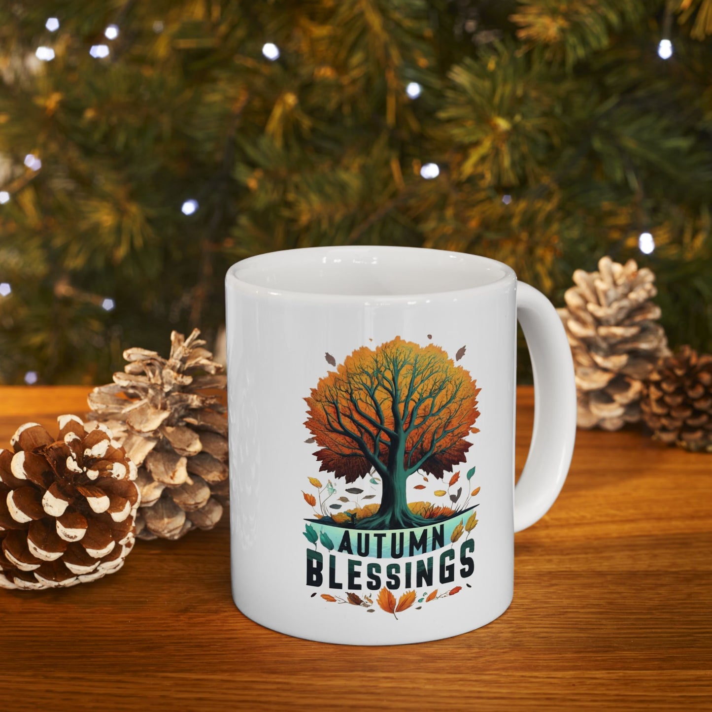 Autumn Blessings: Fall Foliage Mug | Harvest Serenity Mugs by Be Like No One (BLN1) - The Store