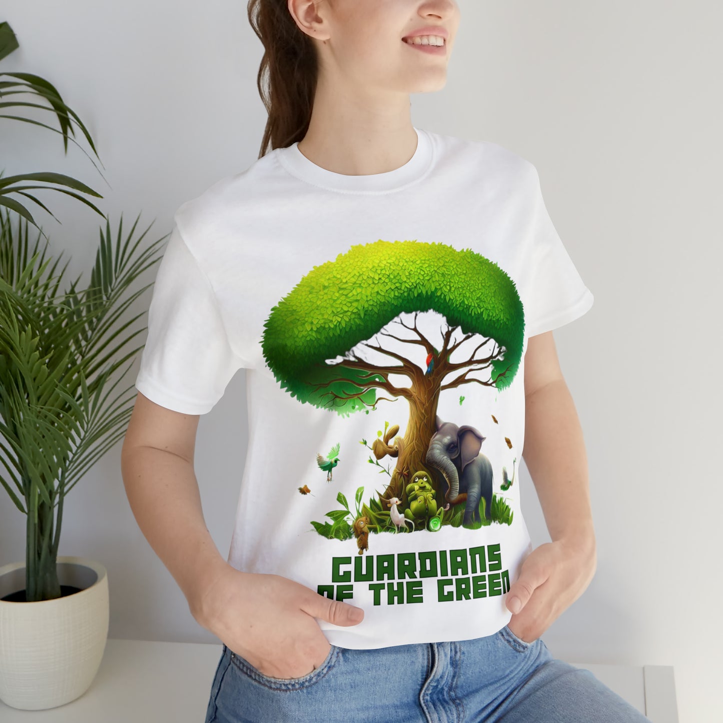 Guardians of the Green: Nature Nurturer Unisex Tee | Wildlife Harmony T-Shirts