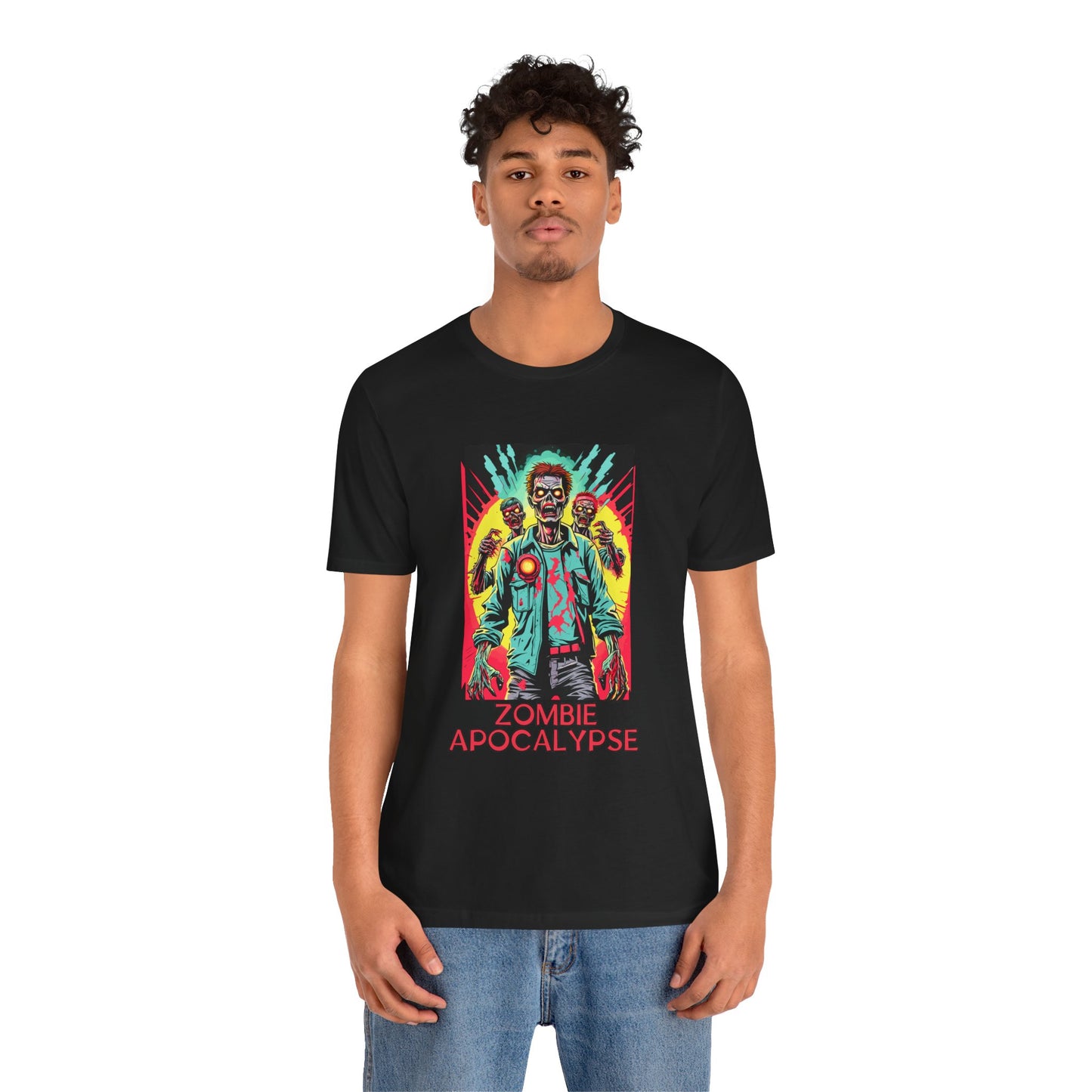 Comic Book Heroes: Zombie Apocalypse Survivors T-Shirt |Halloween Vibes Tee