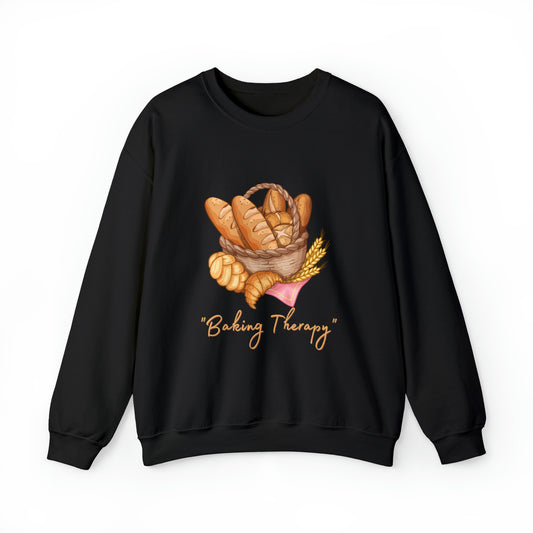 Baking Therapy Unleashed Sweatshirt | Bake Away Stress Sweatshirt