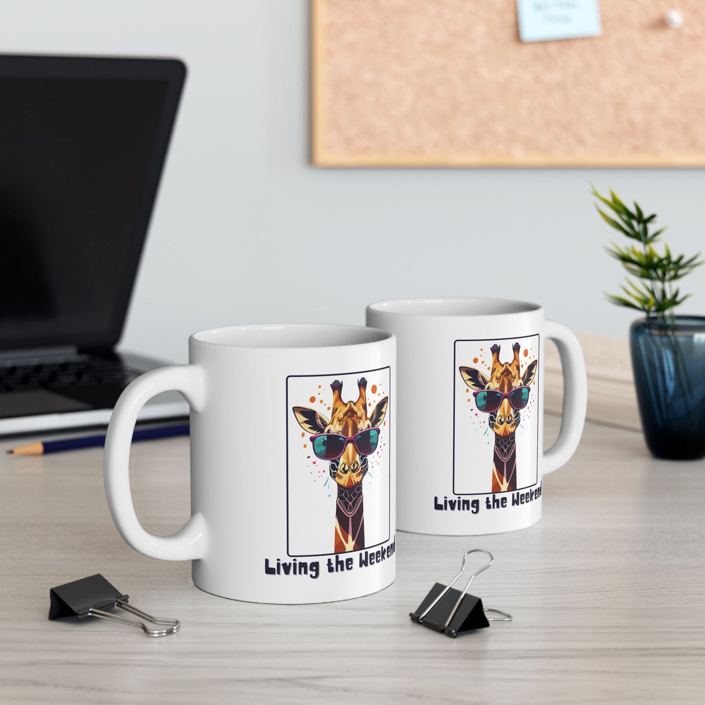 Living For The Weekend Mug, Be Like No One (BLN1) Mugs, Ceramic Mug 11oz