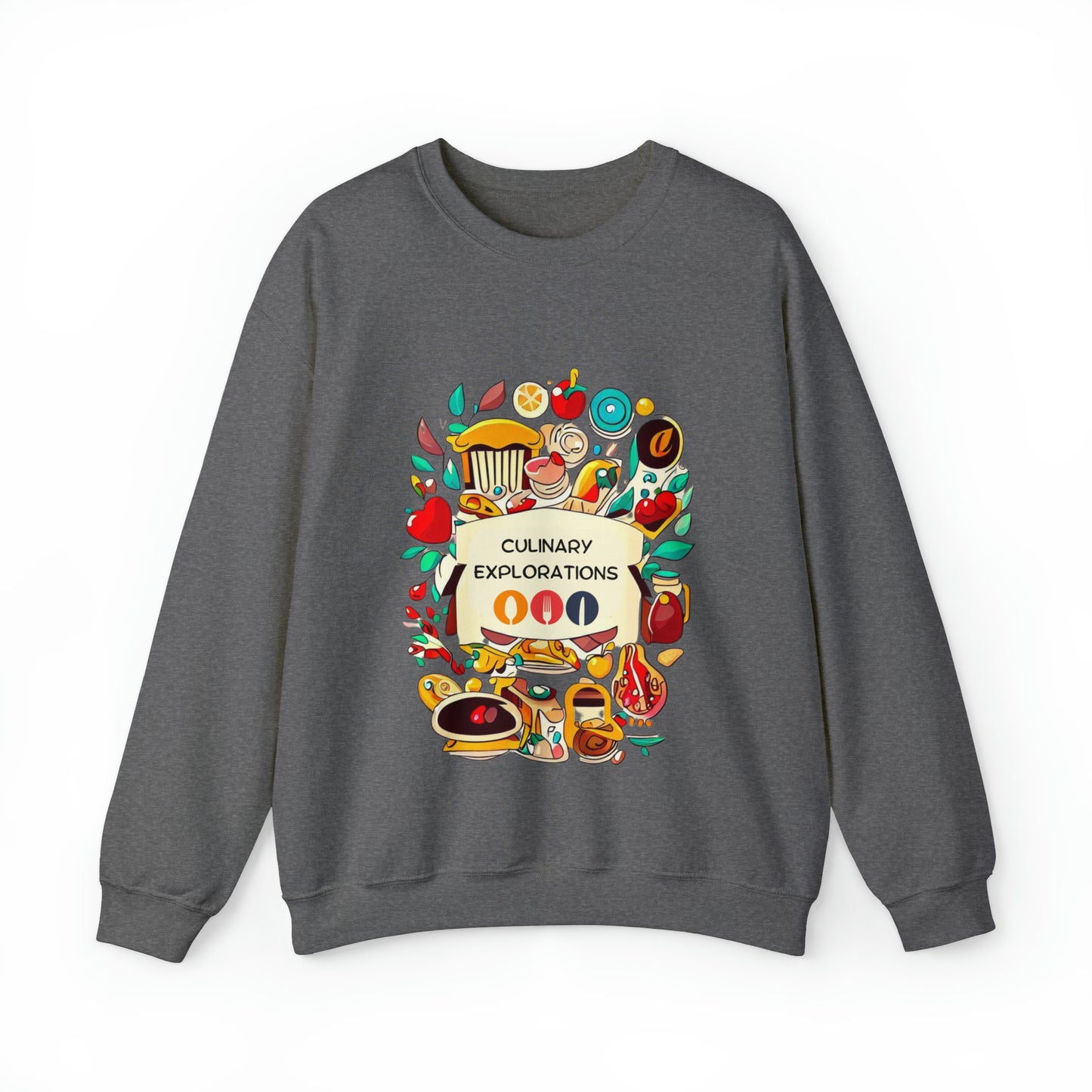 Culinary Explorations Sweatshirt | Foodie Adventures Unisex Sweatshirt