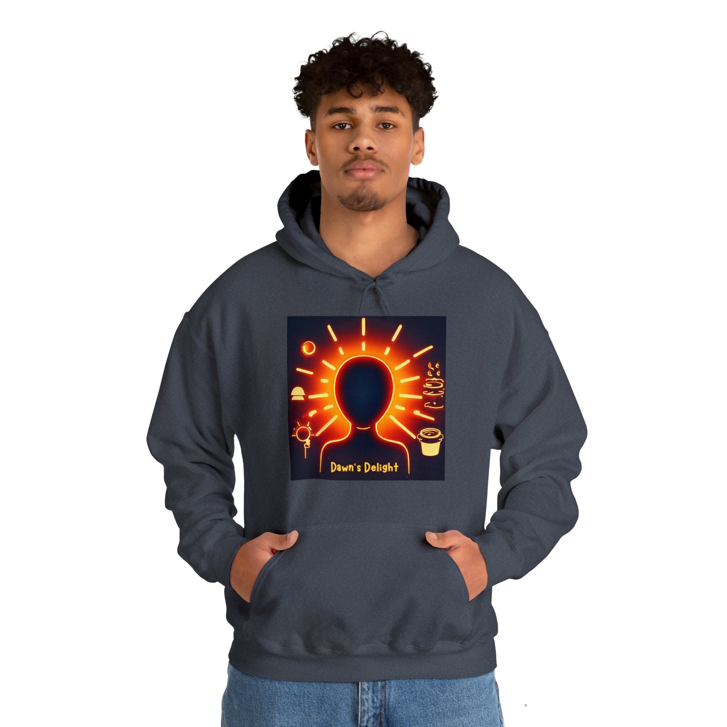 Dawn's Delight: Morning Person Unisex Hoodie | Sunrise Vibes Hoodies