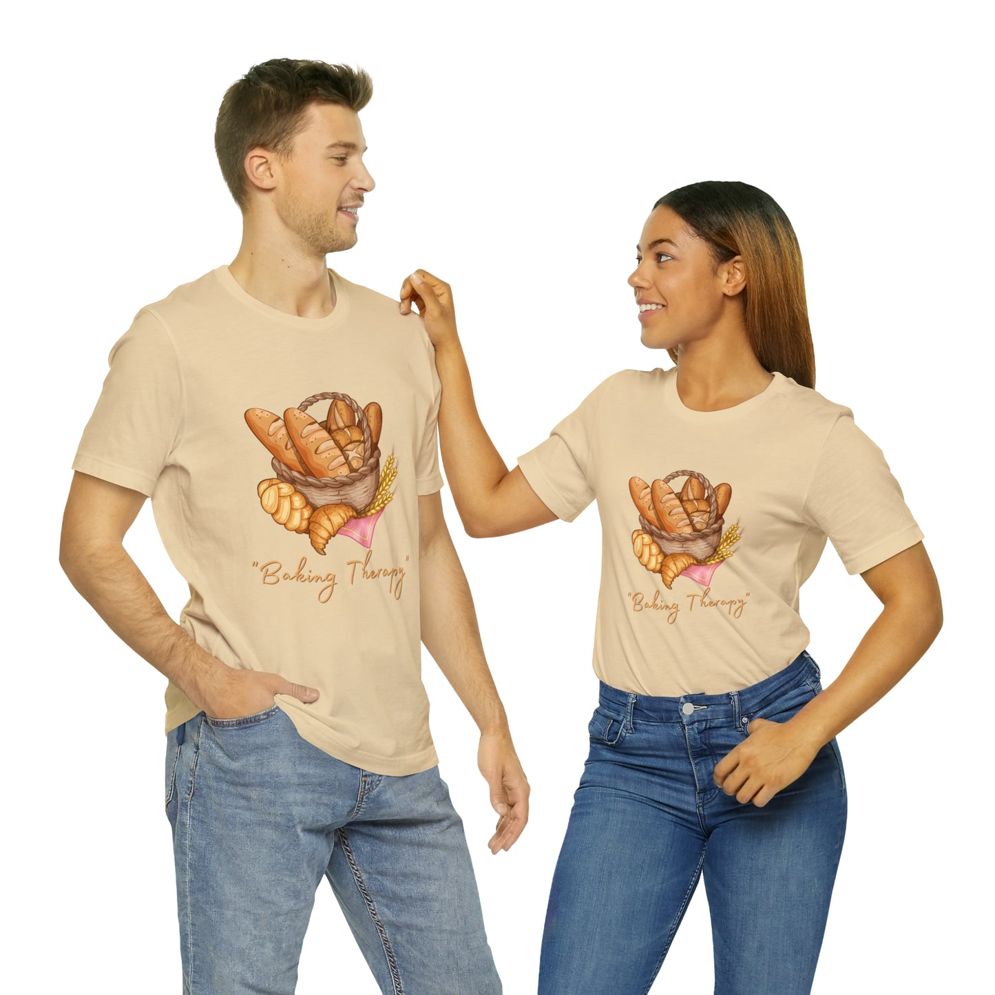 Bake Away Stress: Baking Therapy Unisex Tee | Whisking Serenity T-Shirts