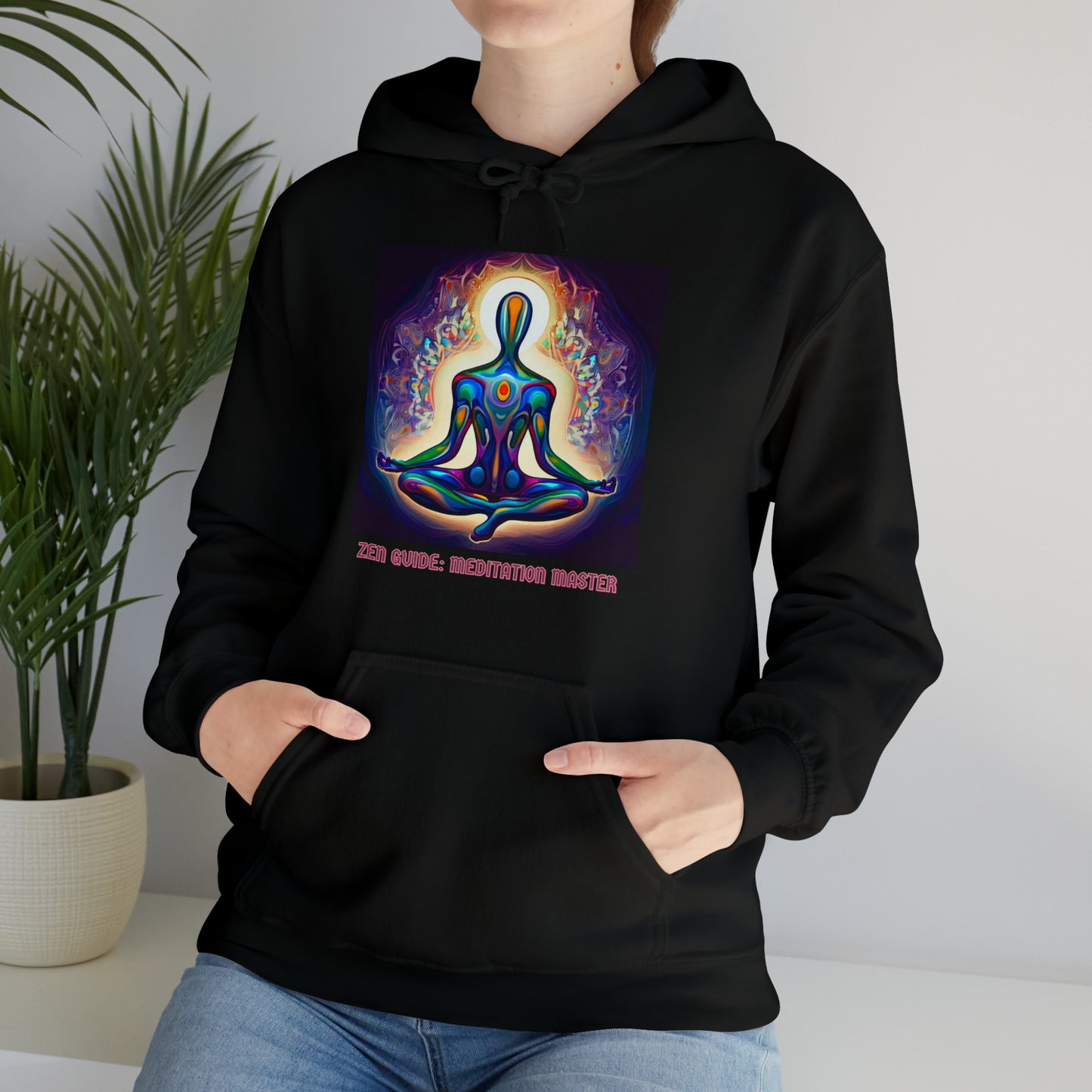 Zen Guide: Meditation Master Unisex Hoodie | Serenity Seeker Hoodies