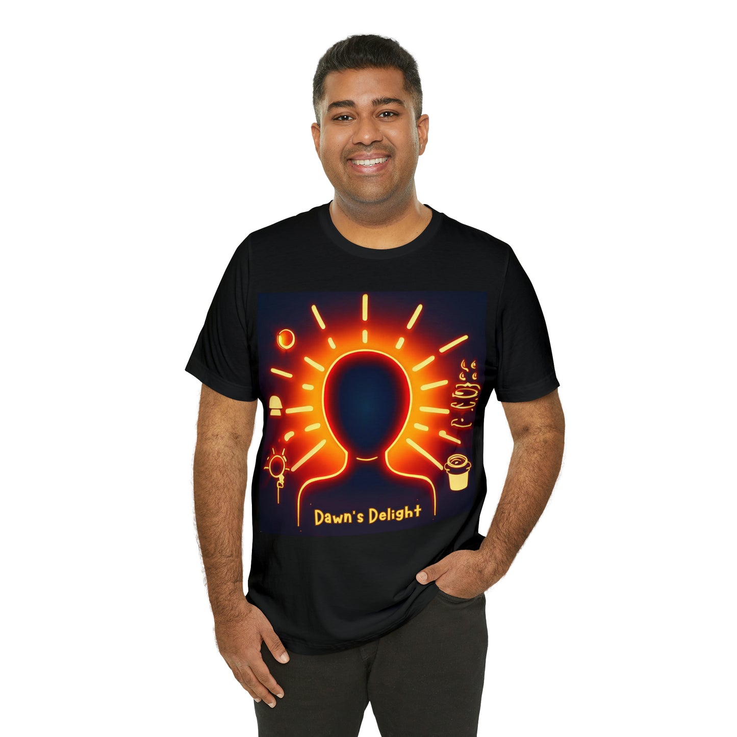 Dawn's Delight: Morning Person Unisex Tee | Sunrise Vibes T-Shirts