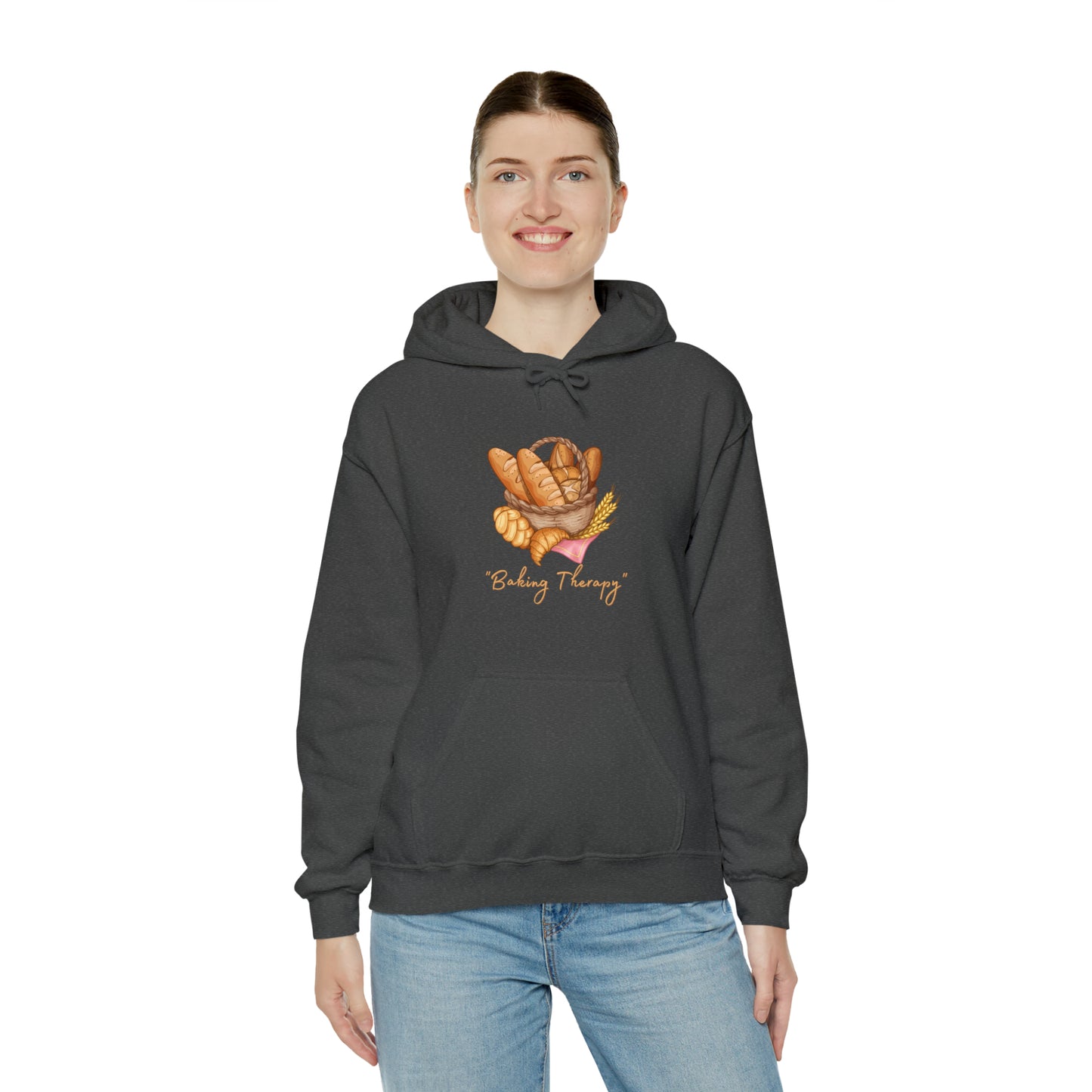 Baking Therapy Unleashed: Bake Away Stress Hoodie | Whisking Serenity Hoodies