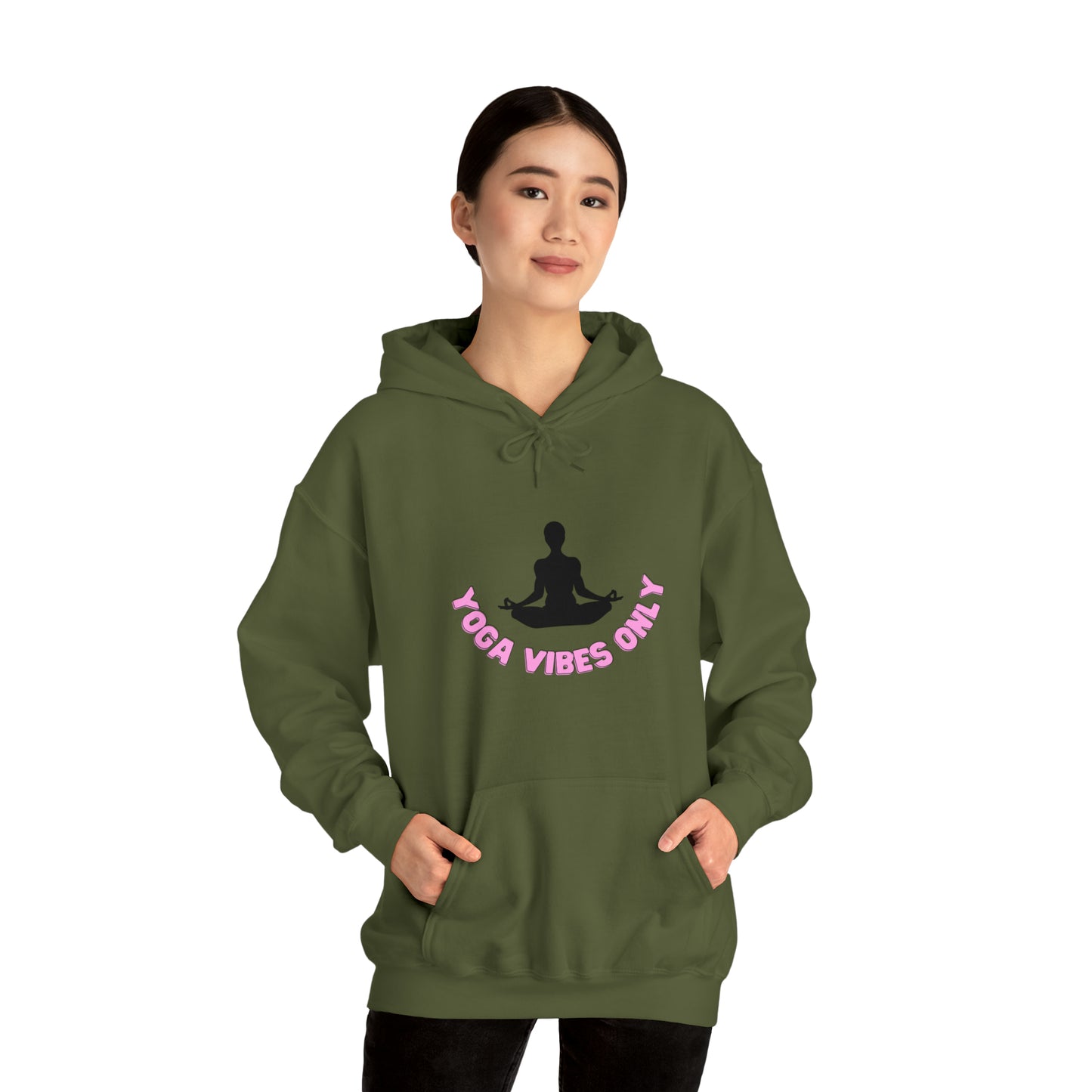 Elevate Your Flow: Yoga Vibes Only Hoodie | Namaste in Style Hoodies