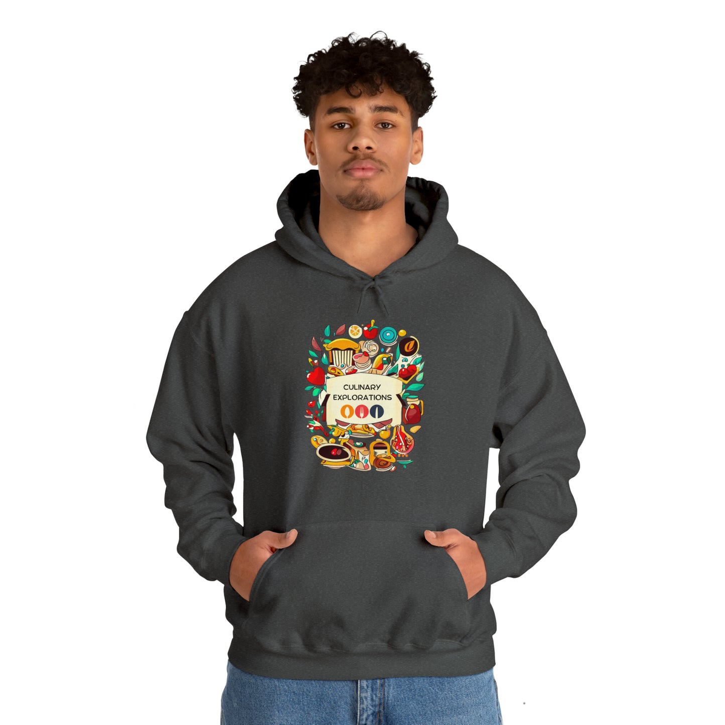 Culinary Explorations: Foodie Adventures Unisex Hoodie | Gourmet Journeys Hoodies