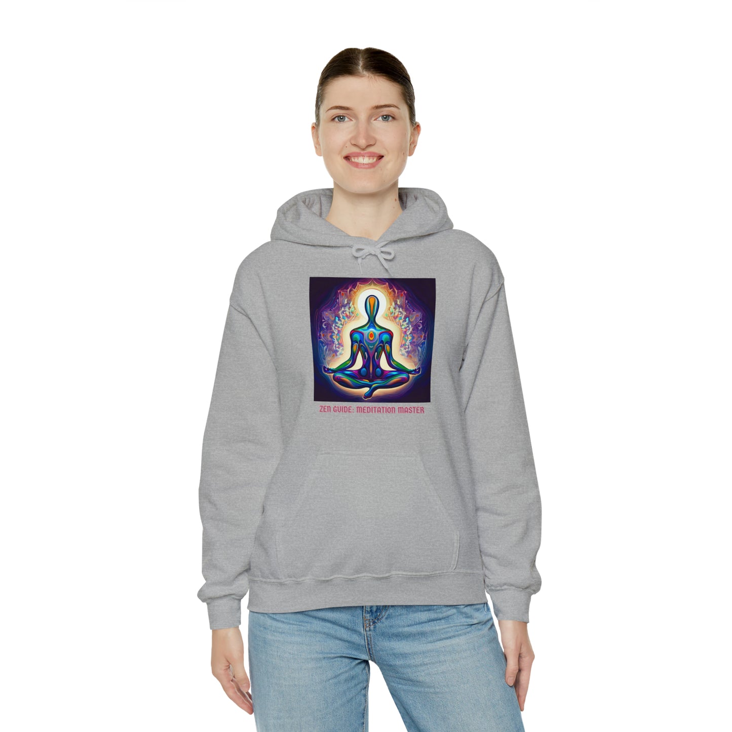 Zen Guide: Meditation Master Unisex Hoodie | Serenity Seeker Hoodies