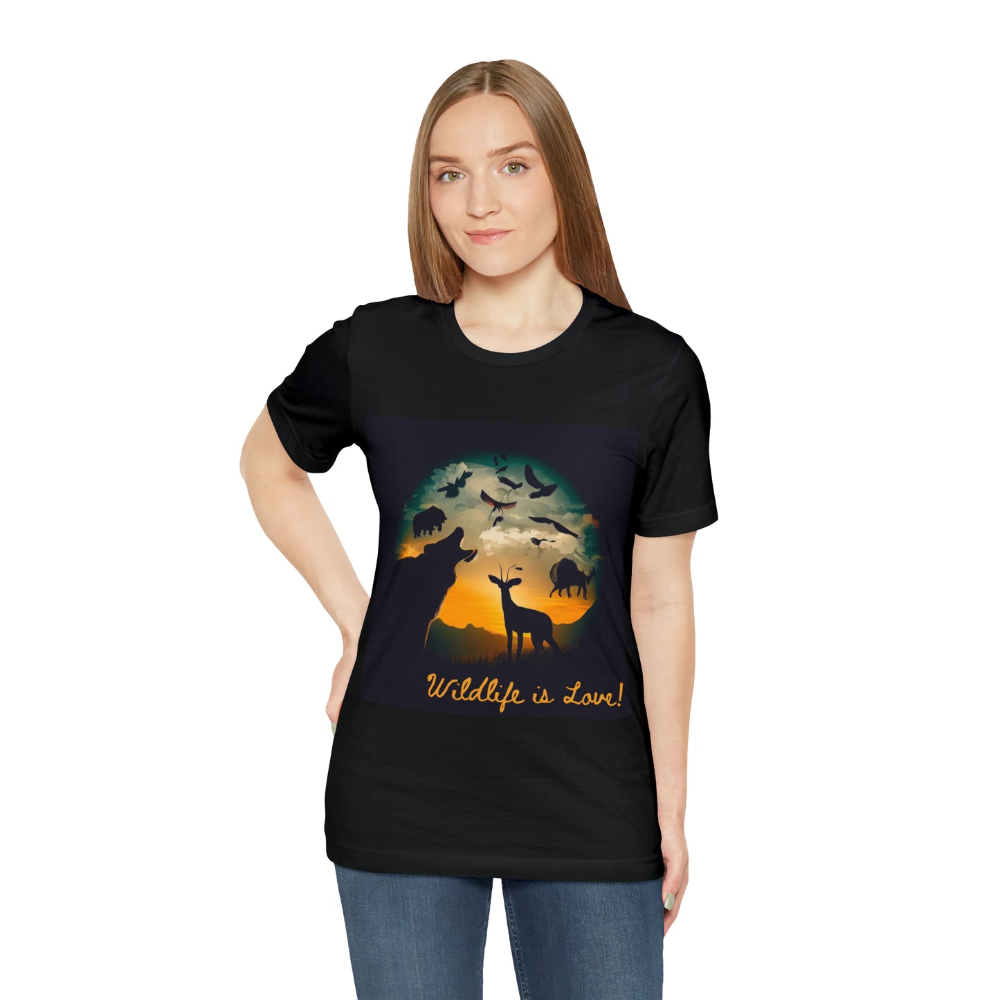 Nature's Companions: Wildlife Lover Unisex Tee | Creature Enthusiast T-Shirts