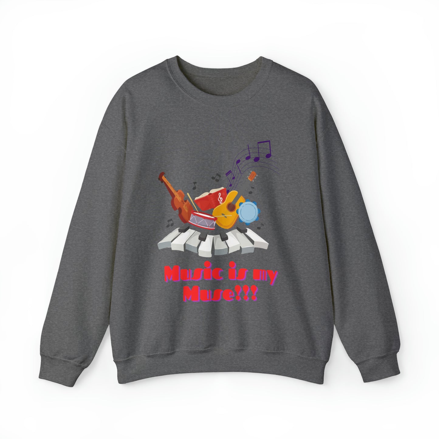 Harmonize with Melodic Magic Sweatshirt | Music is my Muse Sweatshirt