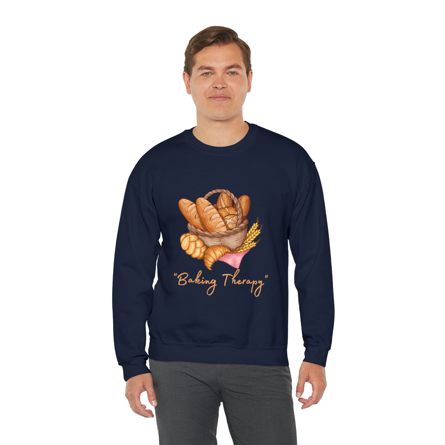 Baking Therapy Unleashed Sweatshirt | Bake Away Stress Sweatshirt