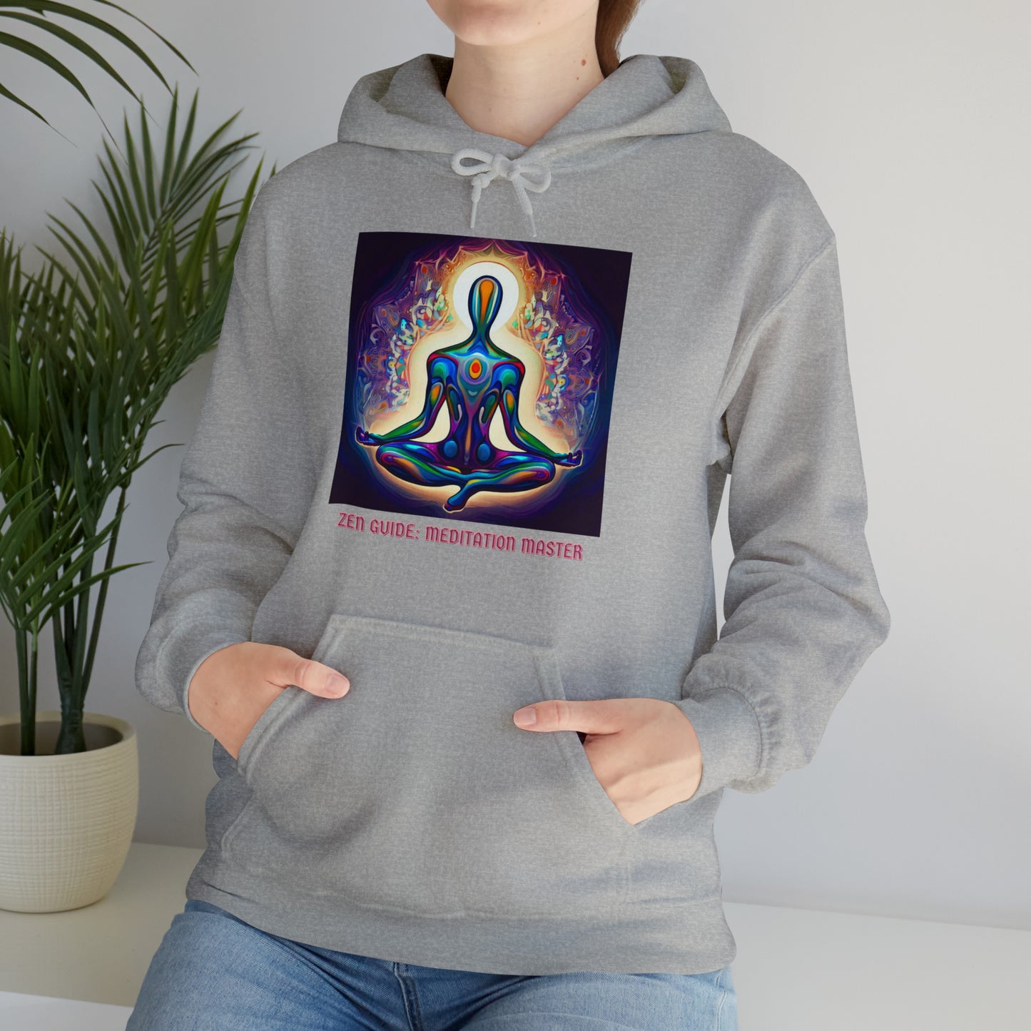 Zen Guide: Meditation Master Unisex Hoodie | Serenity Seeker Hoodies