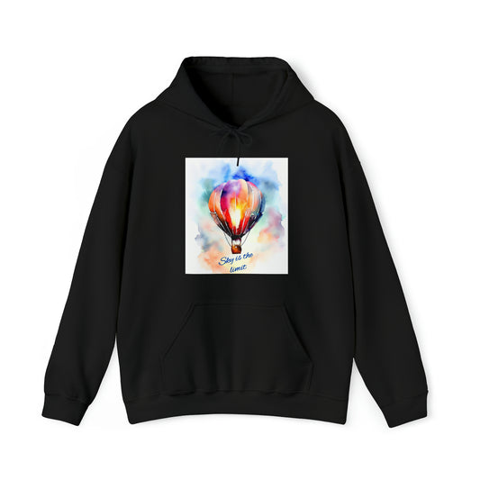 Boundless Horizons: Sky's the Limit Unisex Hoodie | Elevate Your Dreams Hoodies