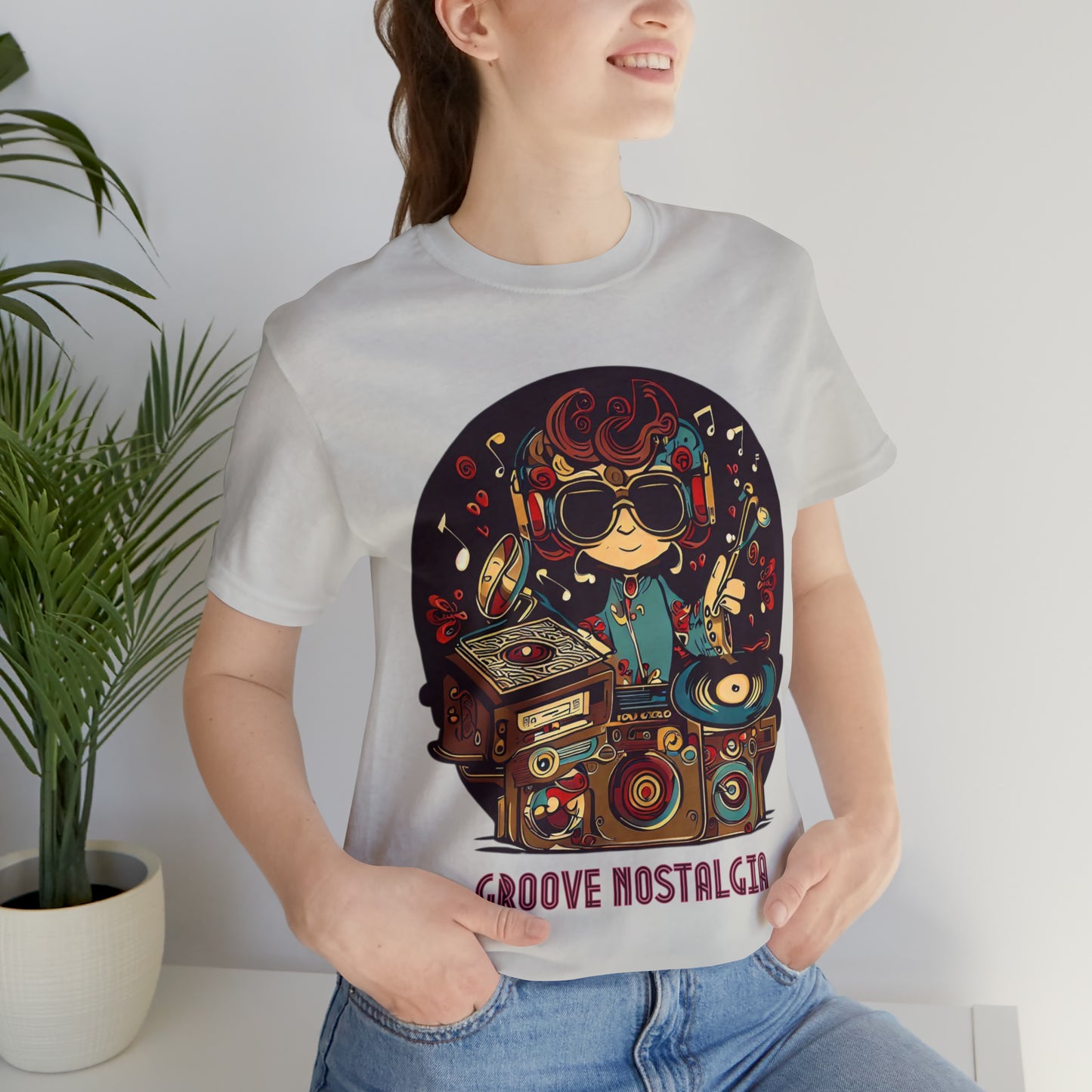 Groove Nostalgia: Vintage Vinyl Lover Unisex Tee | Retro Rhythms T-Shirts