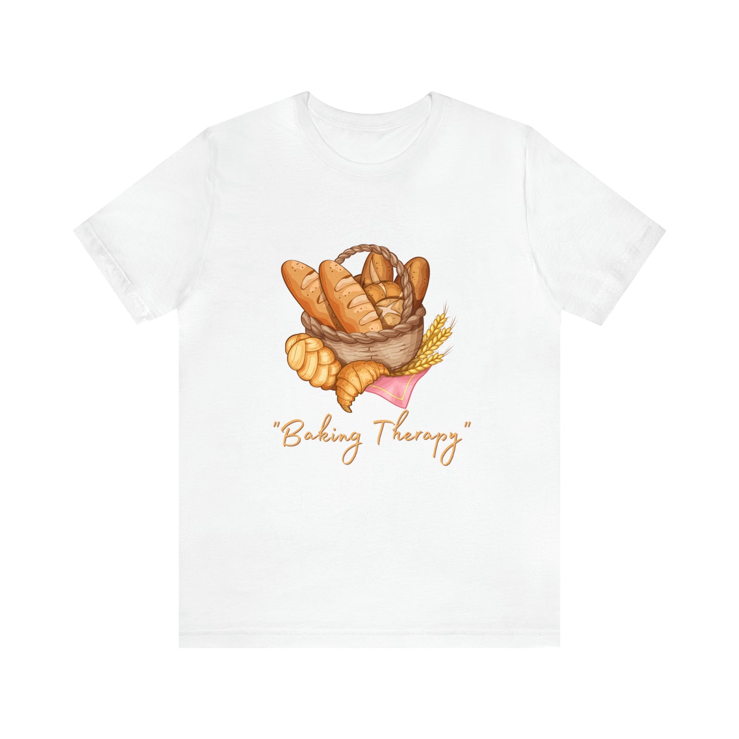 Bake Away Stress: Baking Therapy Unisex Tee | Whisking Serenity T-Shirts