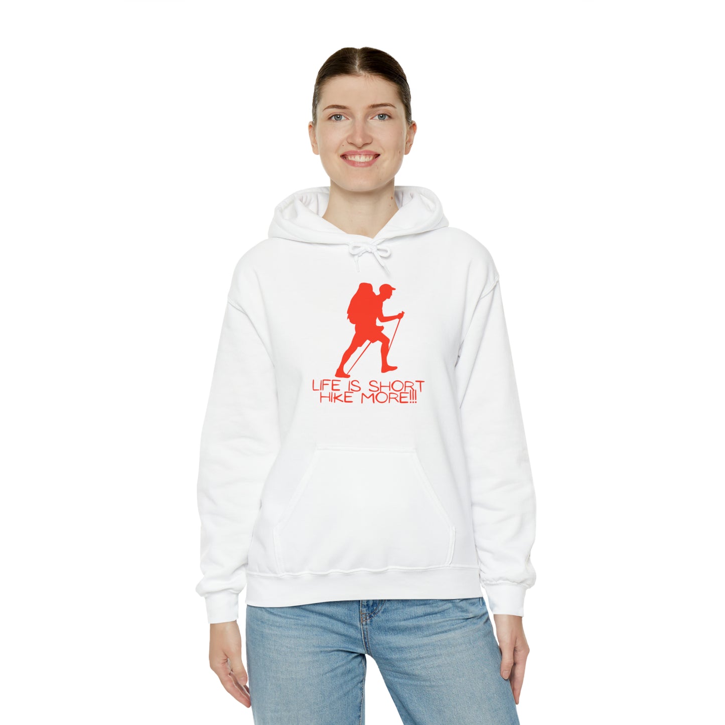 Answer Nature's Call: Life is Short, Hike More Hoodie | Explore the Wild Hoodies