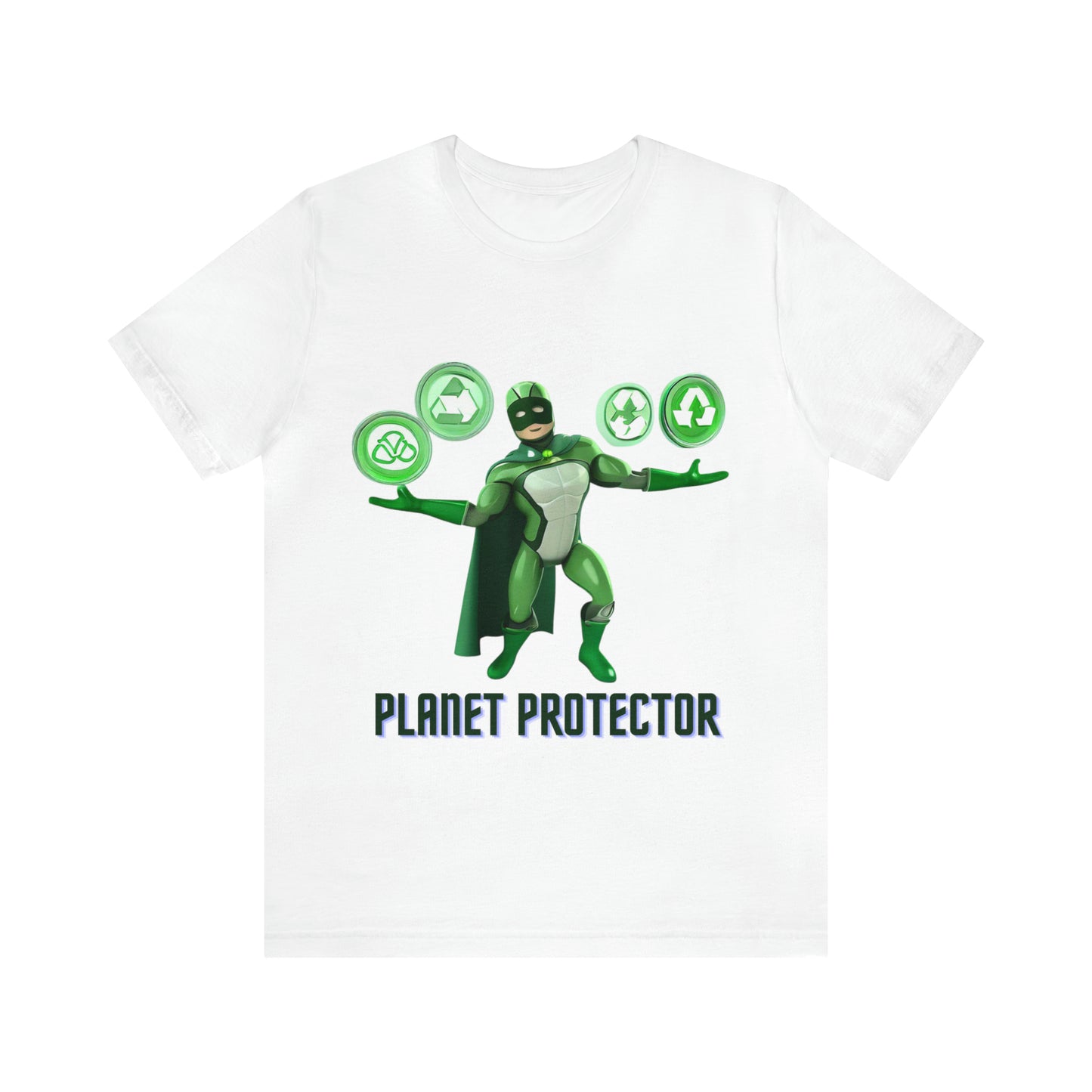 Earth's Guardian: Sustainable Superhero Unisex Tee | Champion of Sustainability T-Shirts