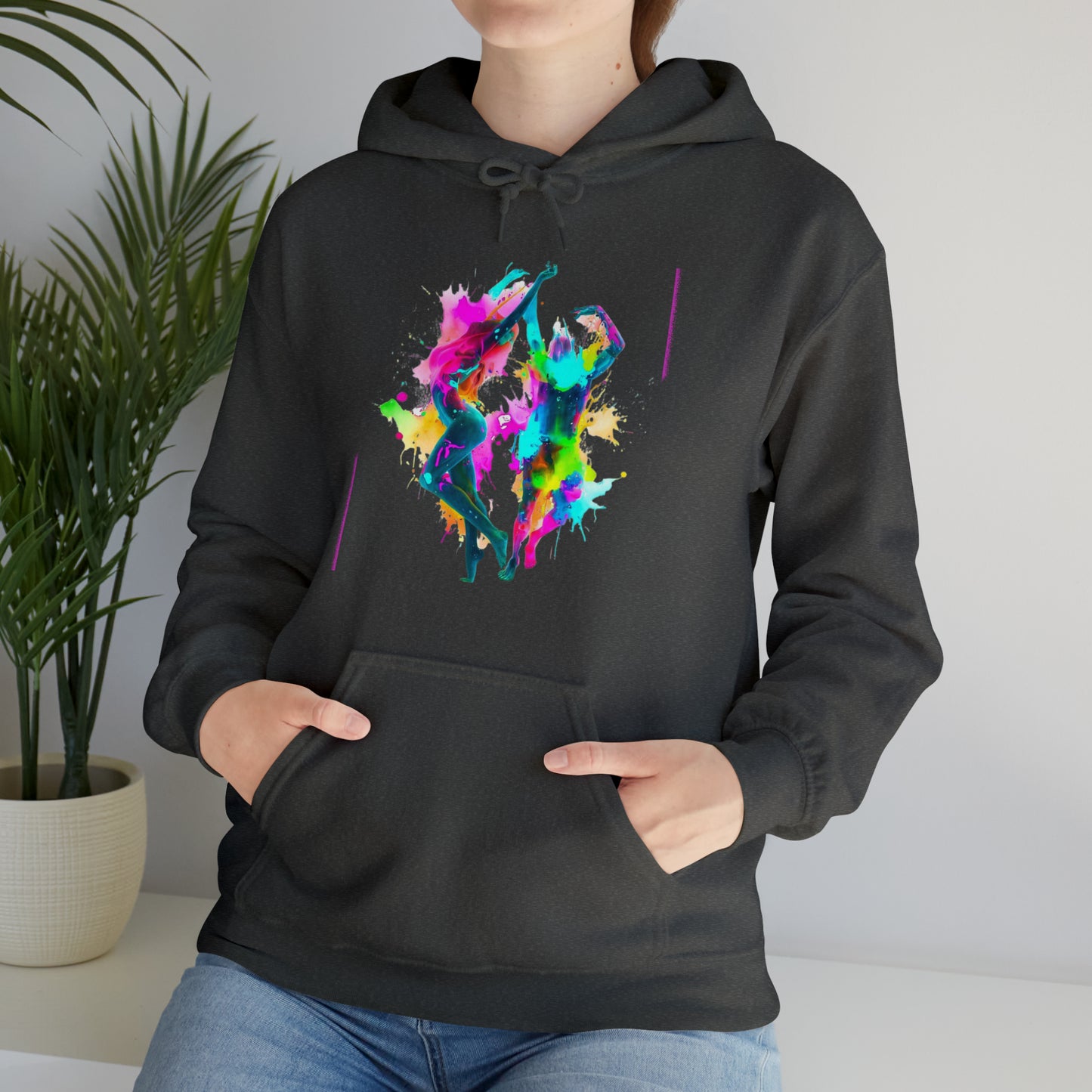 Artistic Anarchy: Creative Chaos Unisex Hoodie | Colorful Chaos Hoodies