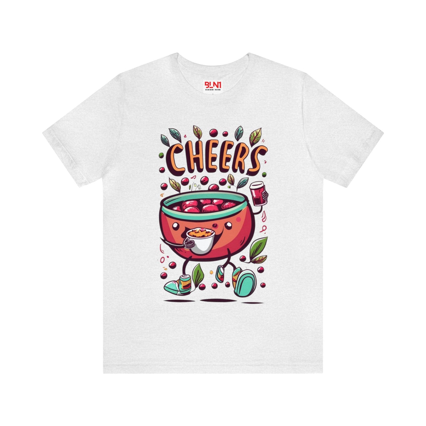 Cranberry Cheers: Thanksgiving Delight Unisex Tee | Festive Holiday T-Shirts by Be Like No One (BLN1) - The Store