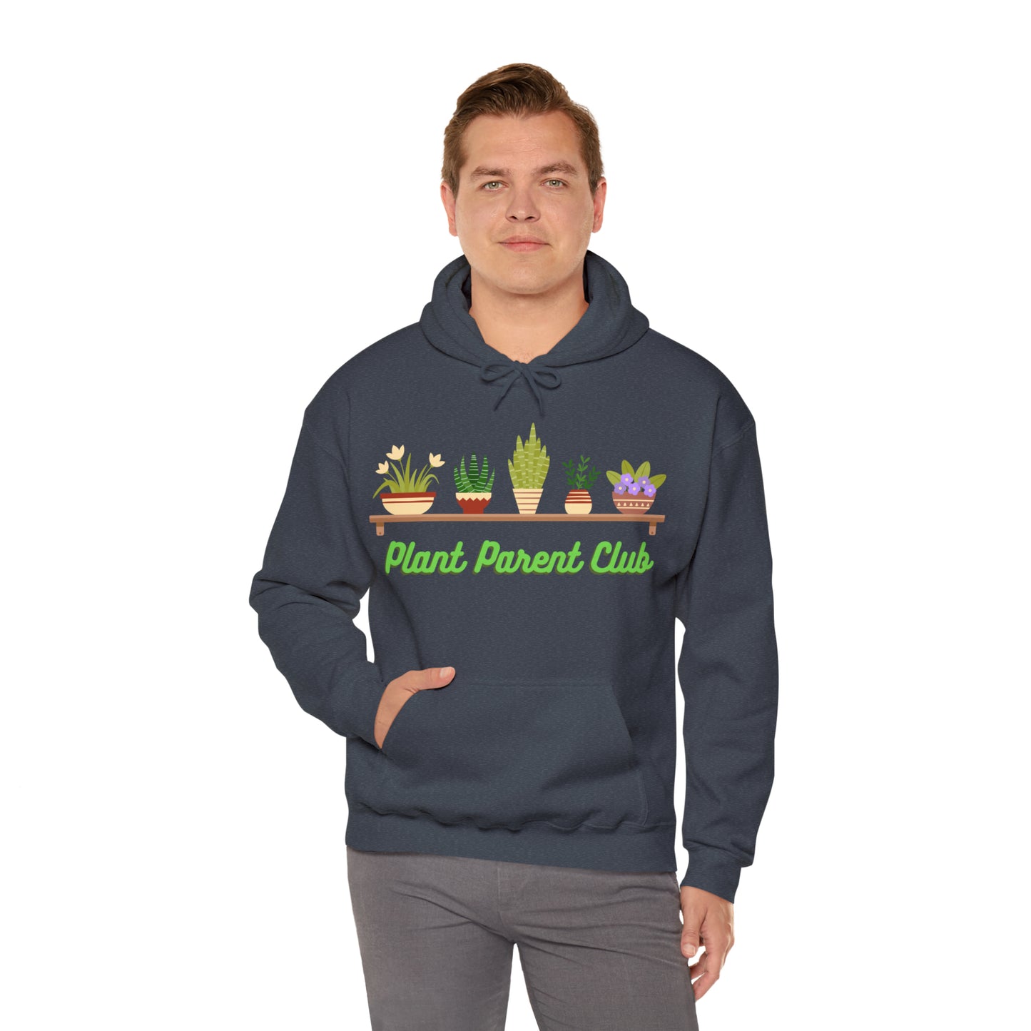 Nurture Nature's Beauty: Plant Parent Club Hoodie | Botanical Bliss Hoodies