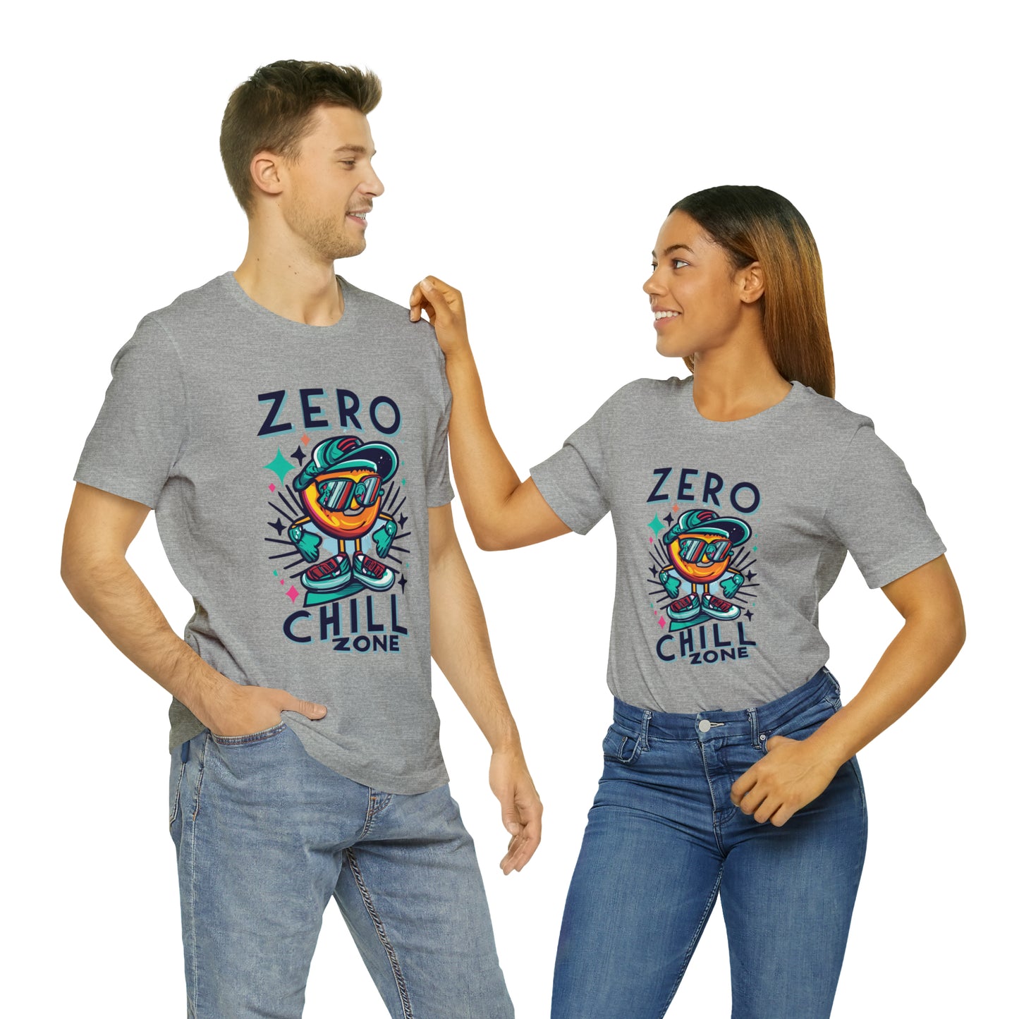 Enter the Zero Chill Zone: Find Your Zen in This Tee! | Be Like No One(BLN1) T-Shirts