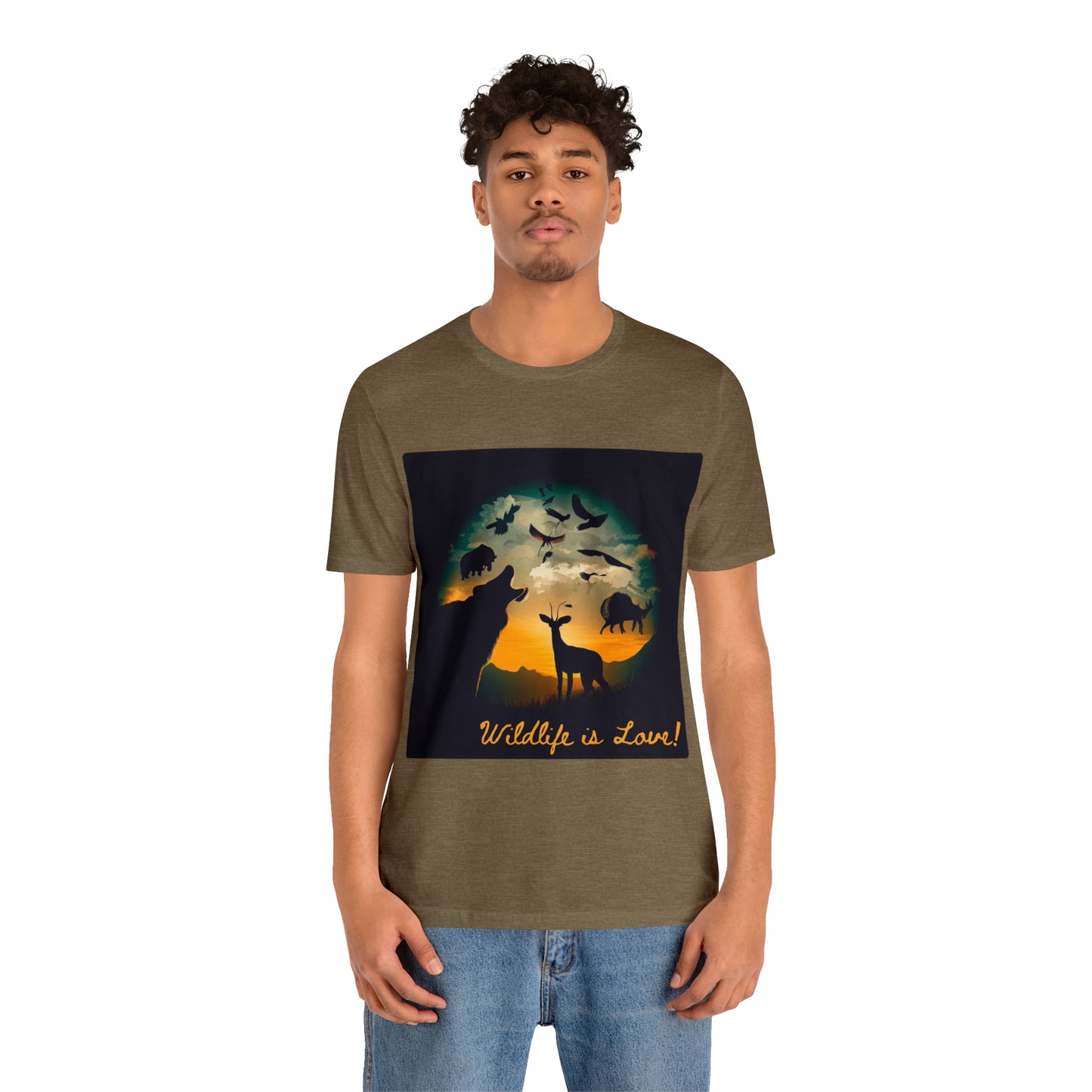 Nature's Companions: Wildlife Lover Unisex Tee | Creature Enthusiast T-Shirts