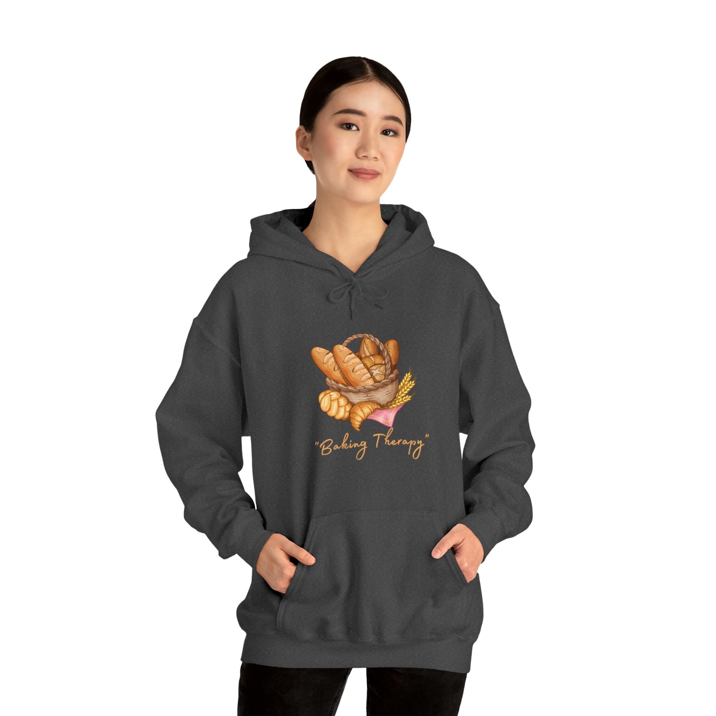 Baking Therapy Unleashed: Bake Away Stress Hoodie | Whisking Serenity Hoodies