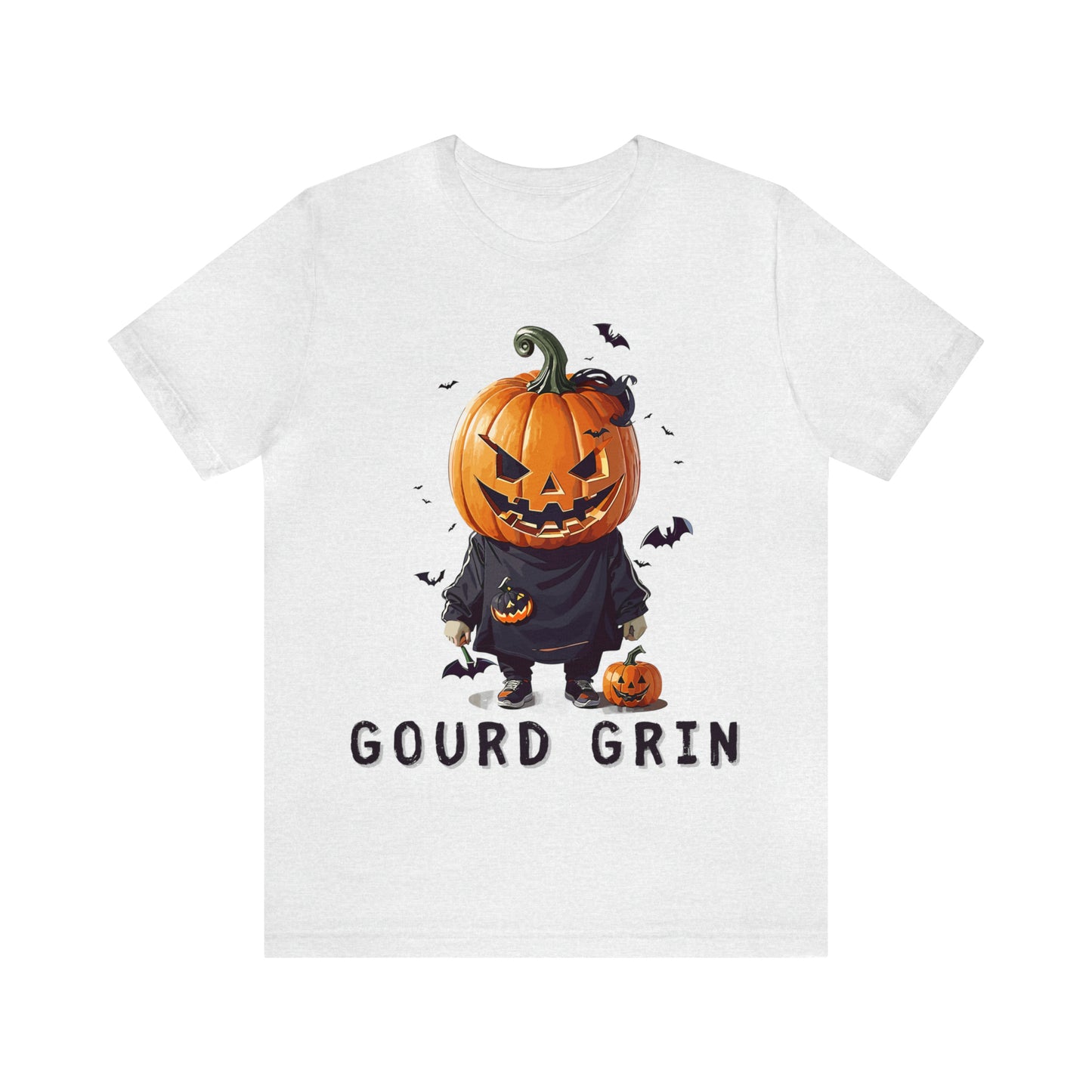 Playful Jack-o'-Lantern Watercolor: Softly Lit Halloween Tee | Halloween Vibes Tee