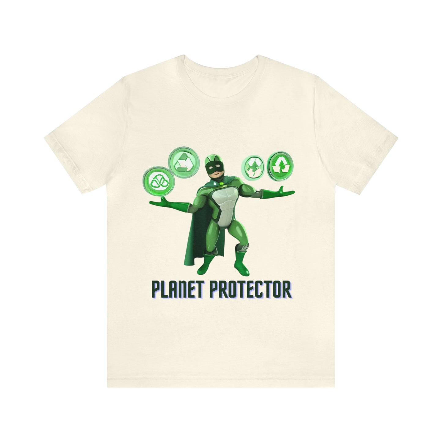 Earth's Guardian: Sustainable Superhero Unisex Tee | Champion of Sustainability T-Shirts