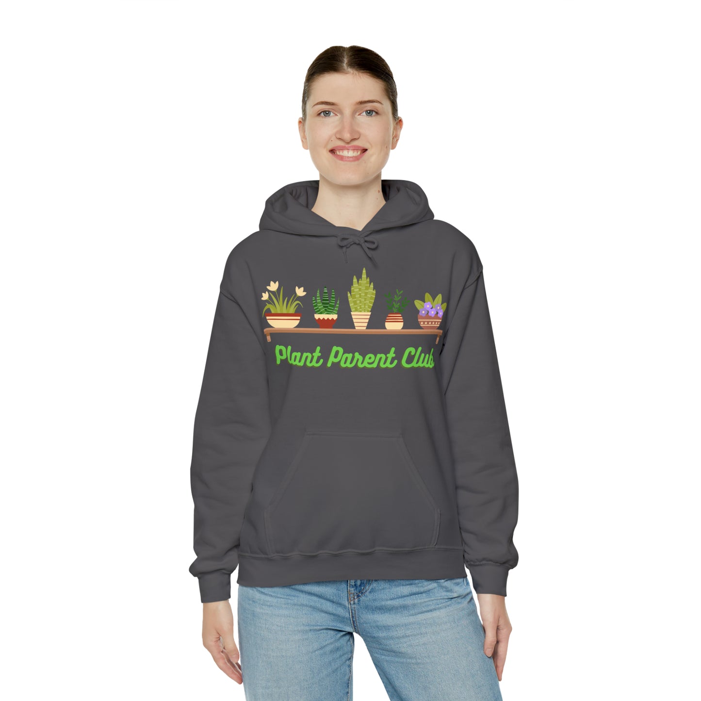 Nurture Nature's Beauty: Plant Parent Club Hoodie | Botanical Bliss Hoodies