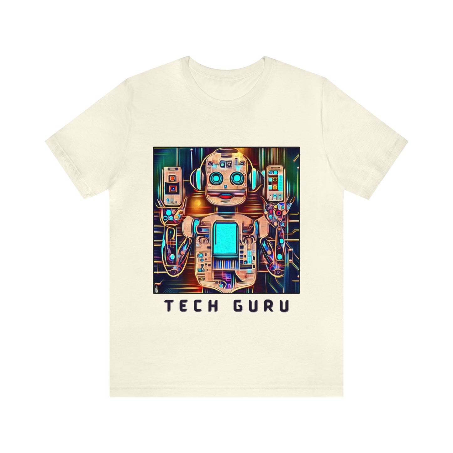 Digital Savvy: Tech Guru Unisex Tee | Electronics Enthusiast T-Shirts