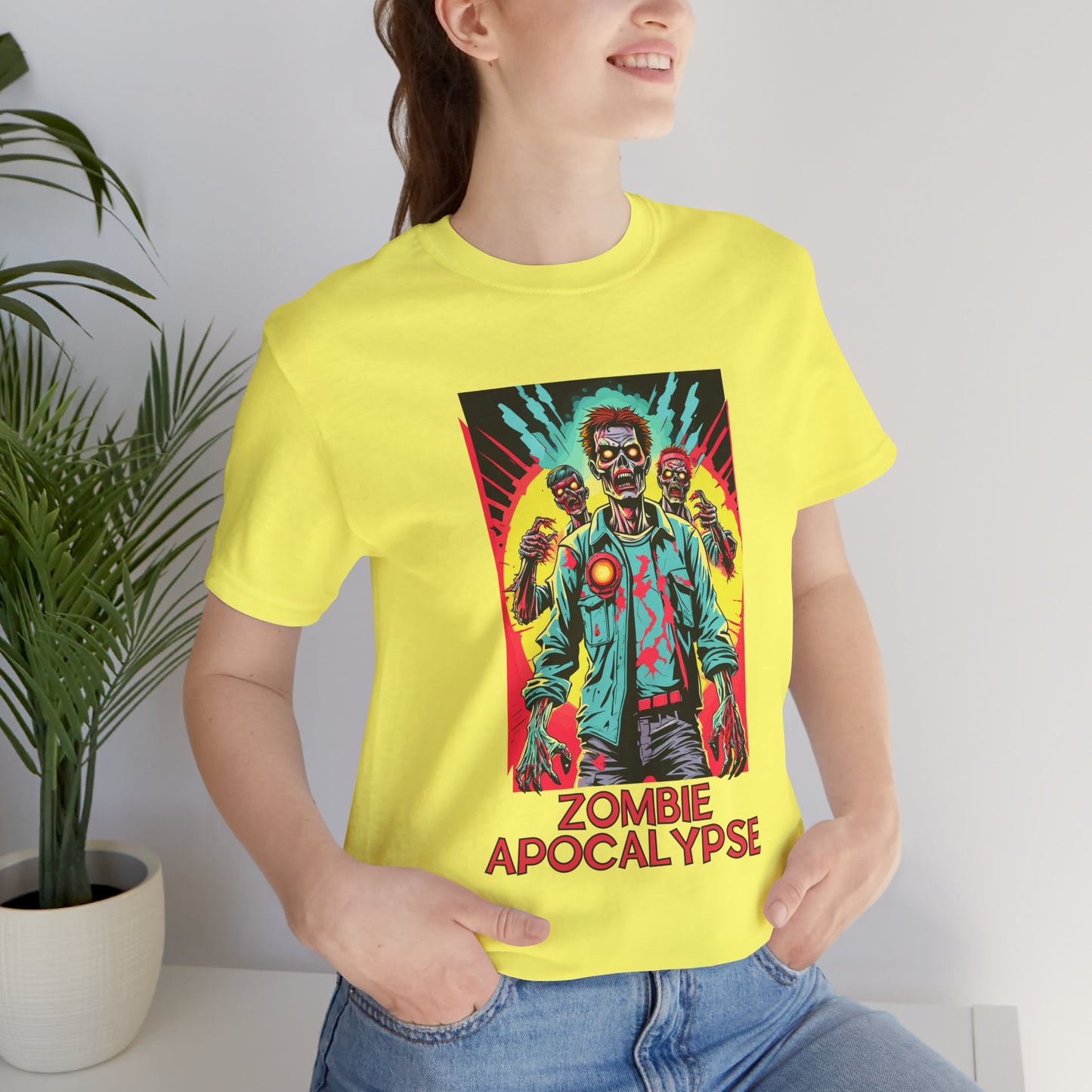 Comic Book Heroes: Zombie Apocalypse Survivors T-Shirt |Halloween Vibes Tee