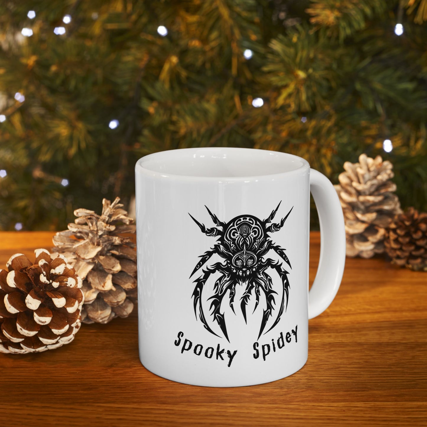 Spooky Spider Mug, Be Like No One (BLN1) Mugs, Ceramic Mug 11oz