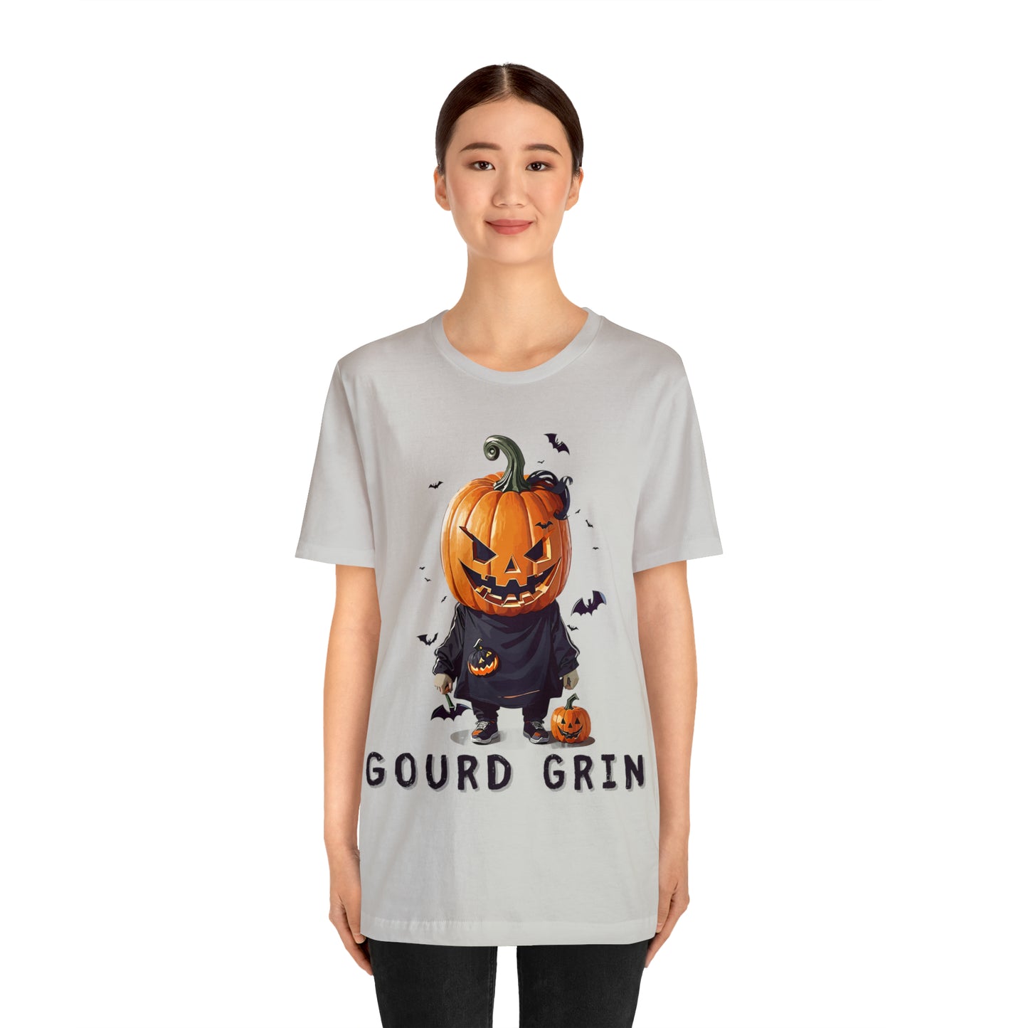 Playful Jack-o'-Lantern Watercolor: Softly Lit Halloween Tee | Halloween Vibes Tee