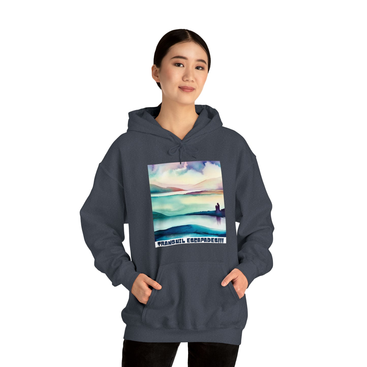 Tranquil Escapes: Serenity Seeker Unisex Hoodie | Embrace Peace Hoodies