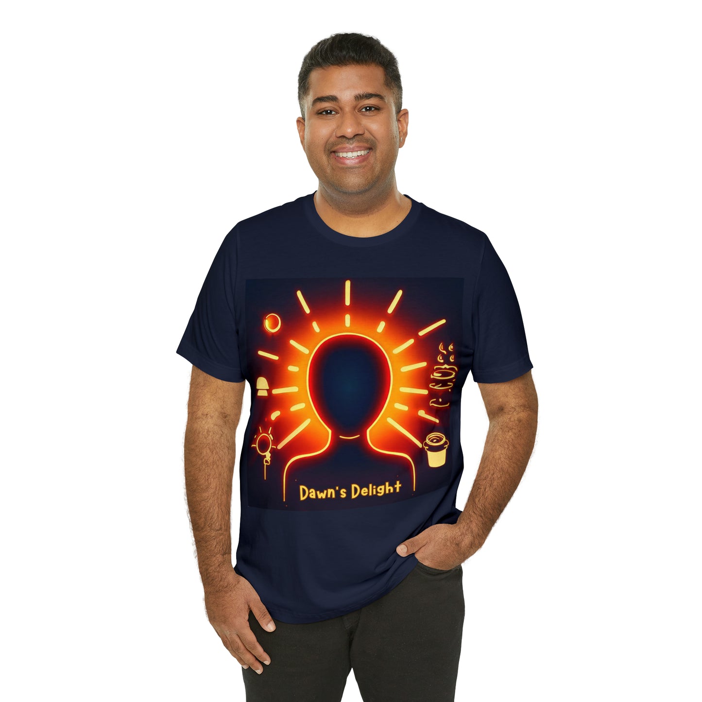 Dawn's Delight: Morning Person Unisex Tee | Sunrise Vibes T-Shirts