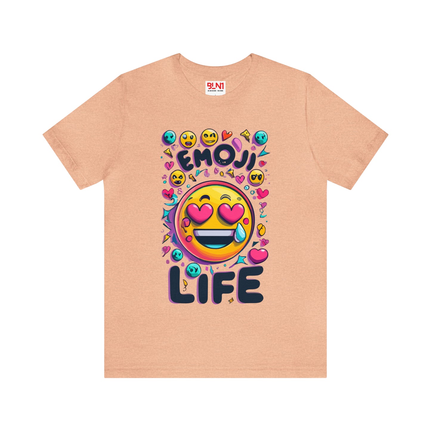 Emoji Life: Wear Your Emotions on Your Sleeve (Literally)! | Be Like No One(BLN1) T-Shirts